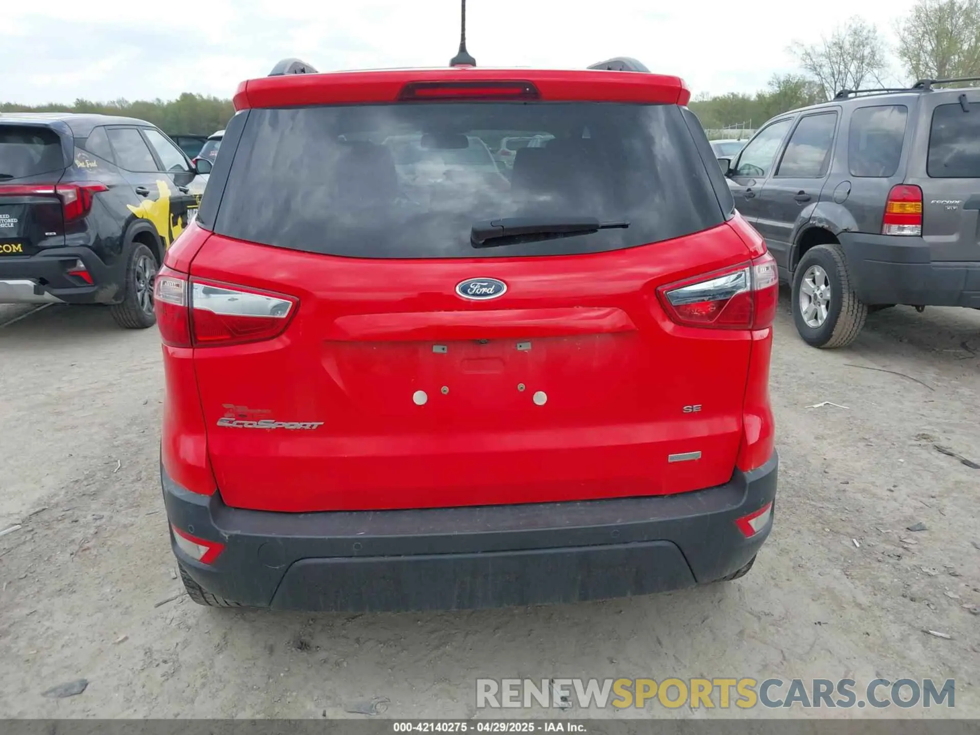16 Photograph of a damaged car MAJ3S2GE4KC306243 FORD ECOSPORT 2019