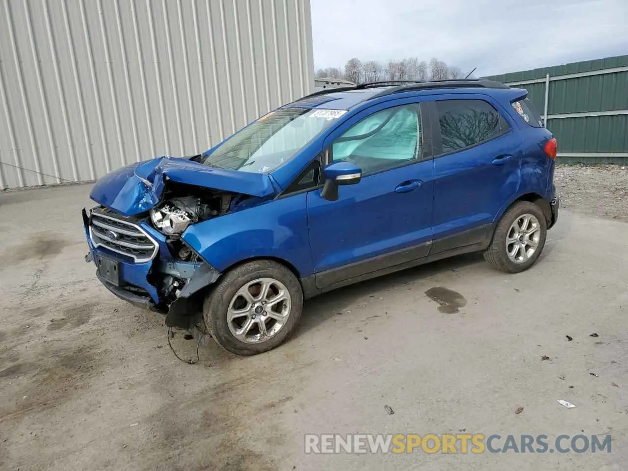 1 Photograph of a damaged car MAJ3S2GE5KC264083 FORD ECOSPORT 2019