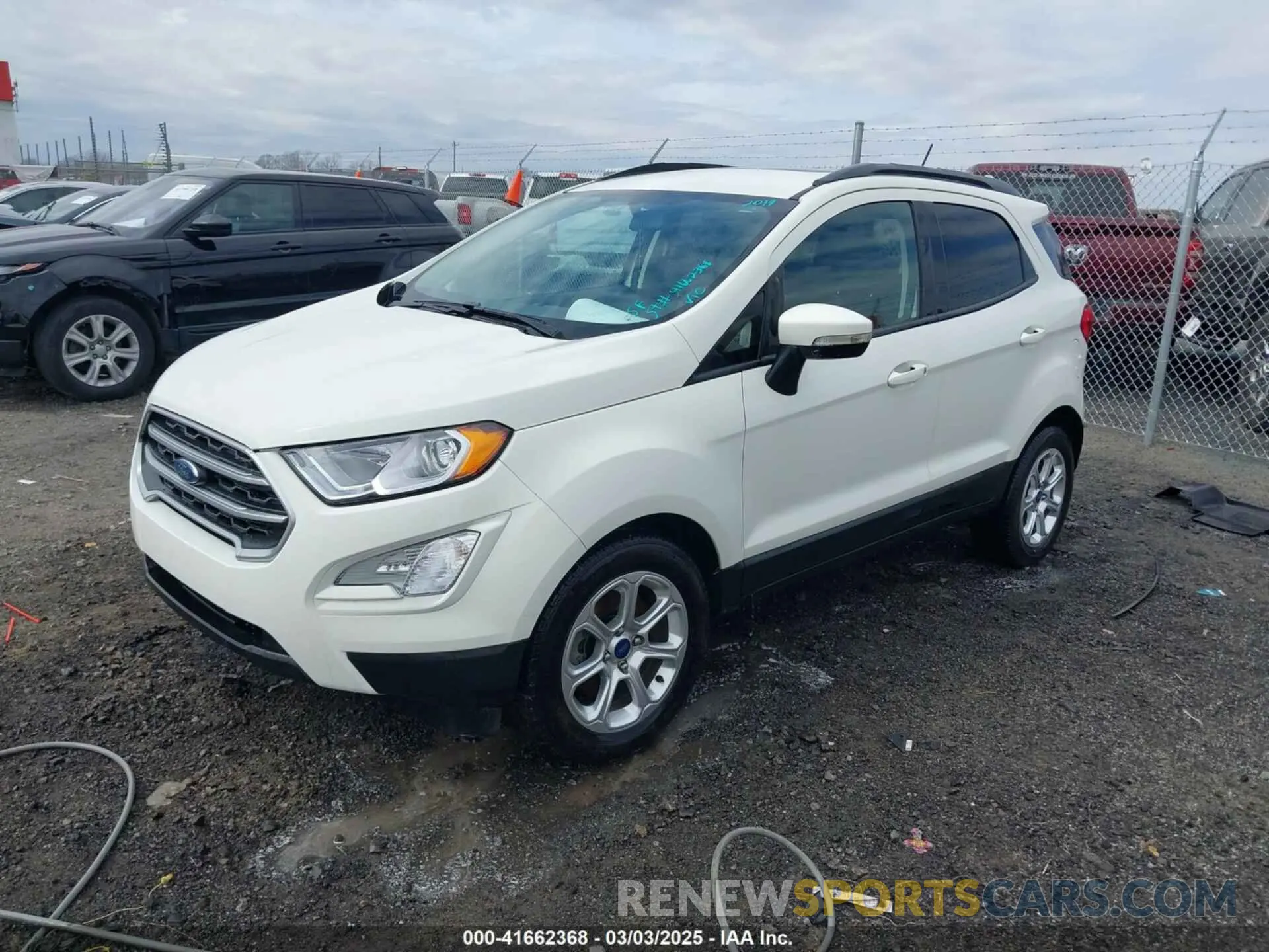 2 Фотография поврежденного автомобиля MAJ3S2GE5KC303920 FORD ECOSPORT 2019