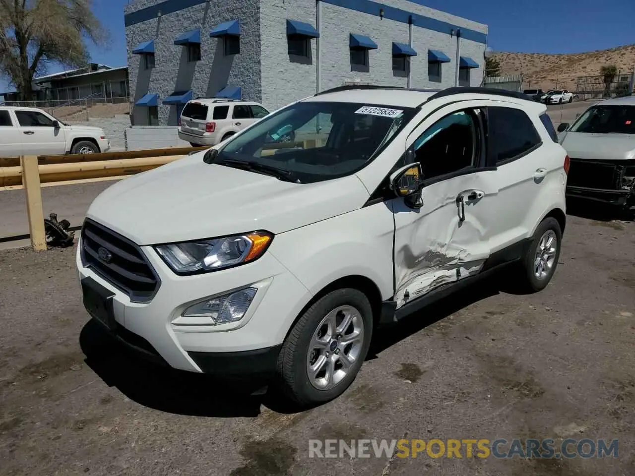 1 Фотография поврежденного автомобиля MAJ3S2GE5KC304405 FORD ECOSPORT 2019