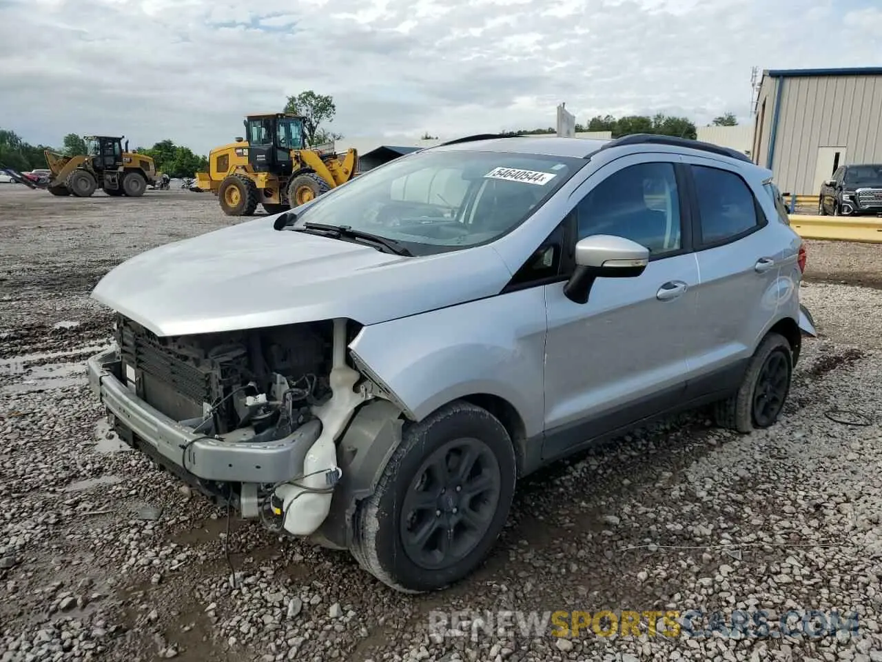 1 Photograph of a damaged car MAJ3S2GE6KC263752 FORD ECOSPORT 2019