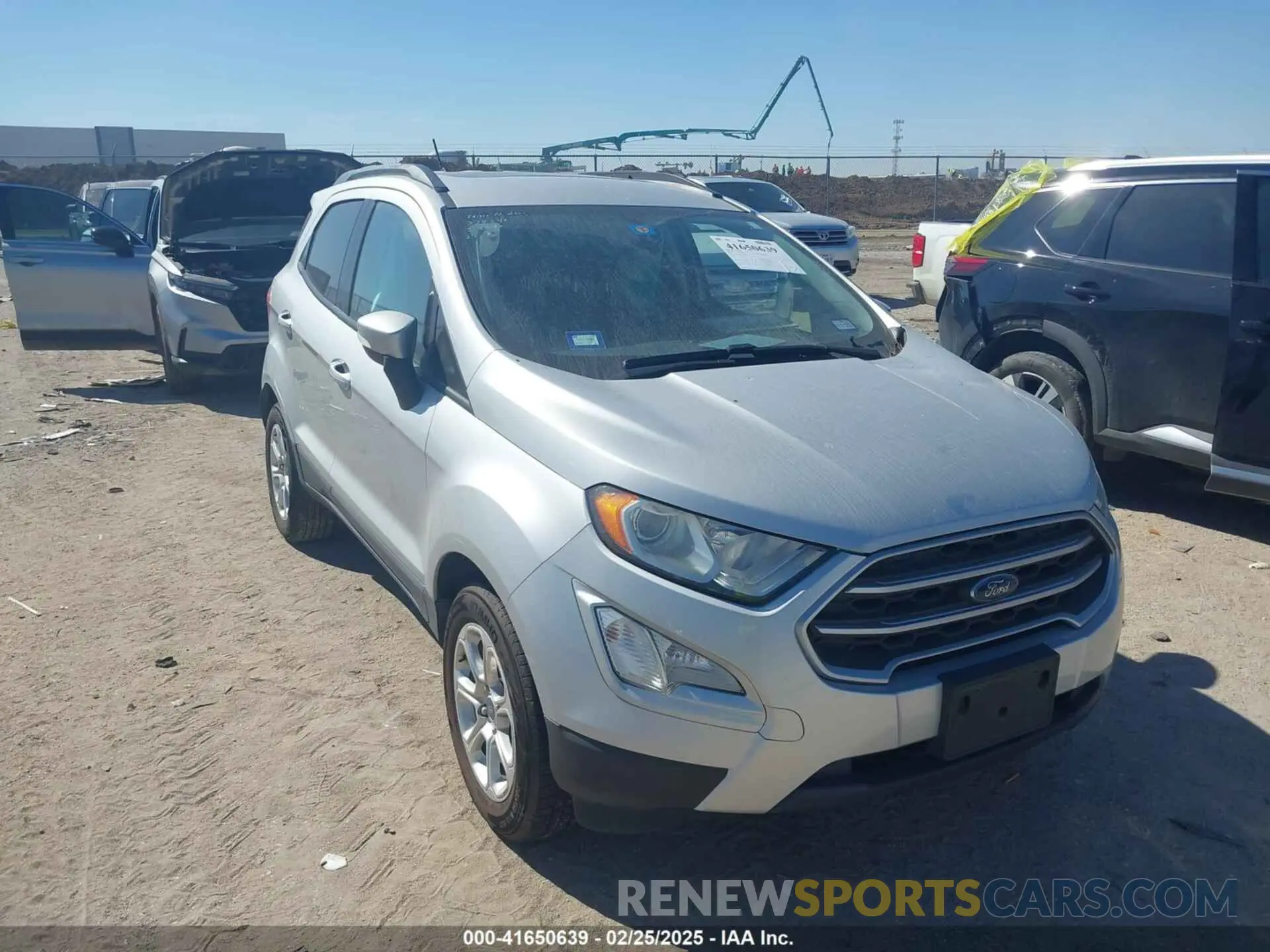 1 Фотография поврежденного автомобиля MAJ3S2GE7KC262545 FORD ECOSPORT 2019
