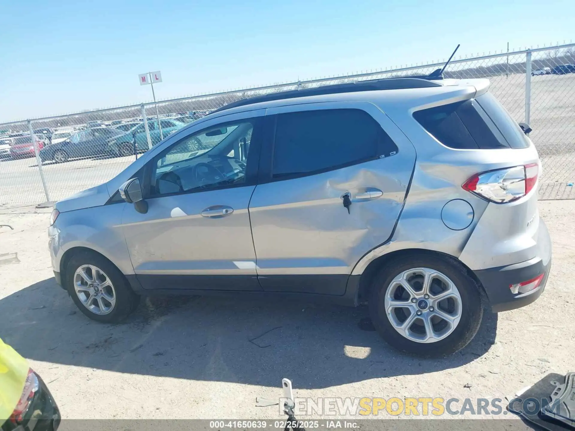 14 Фотография поврежденного автомобиля MAJ3S2GE7KC262545 FORD ECOSPORT 2019
