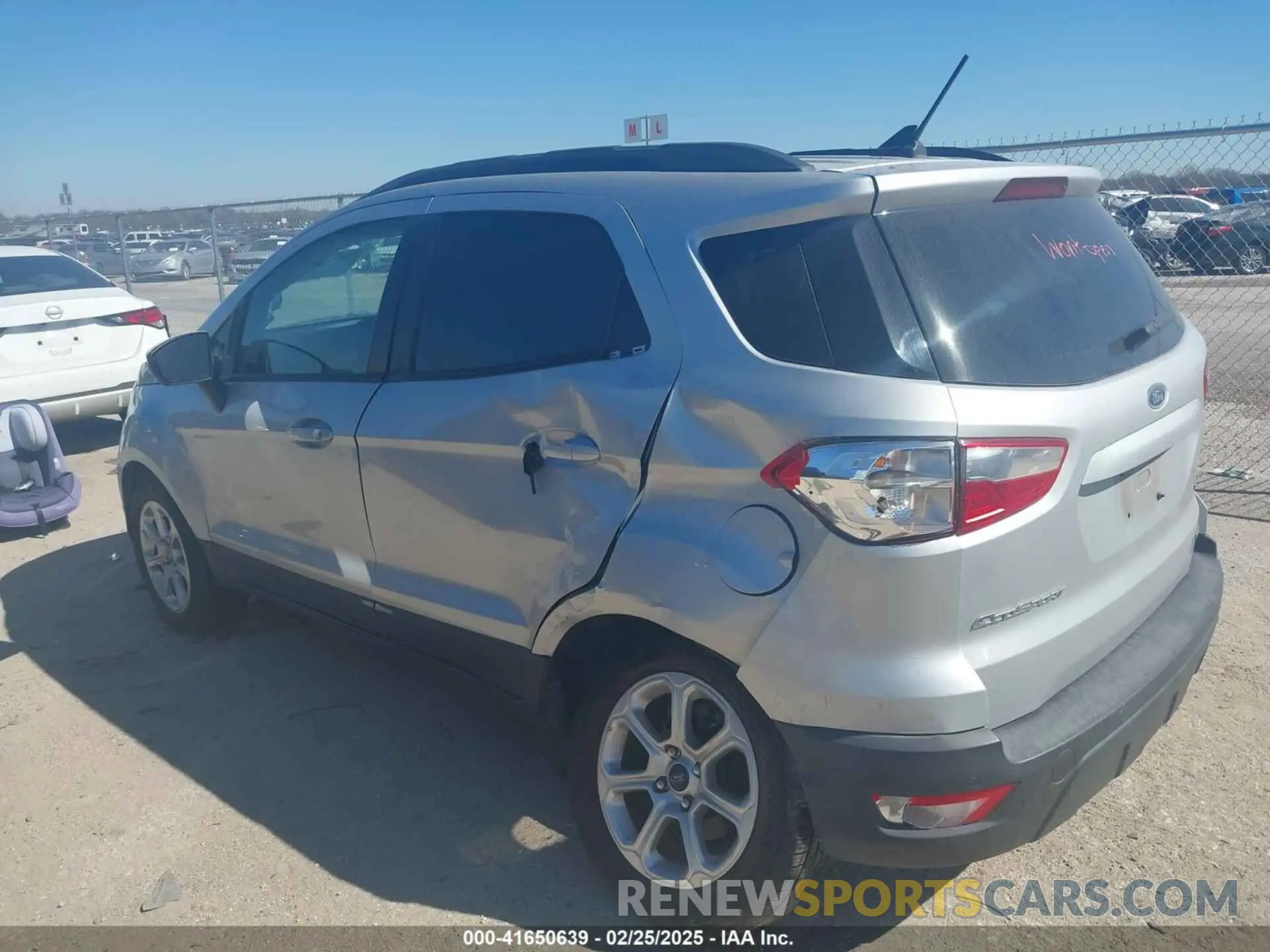 6 Фотография поврежденного автомобиля MAJ3S2GE7KC262545 FORD ECOSPORT 2019