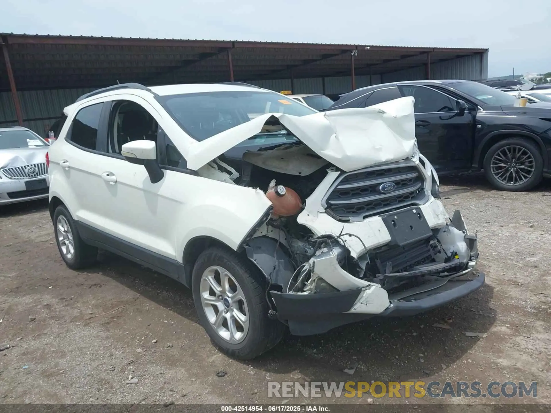 1 Фотография поврежденного автомобиля MAJ3S2GE7KC279748 FORD ECOSPORT 2019