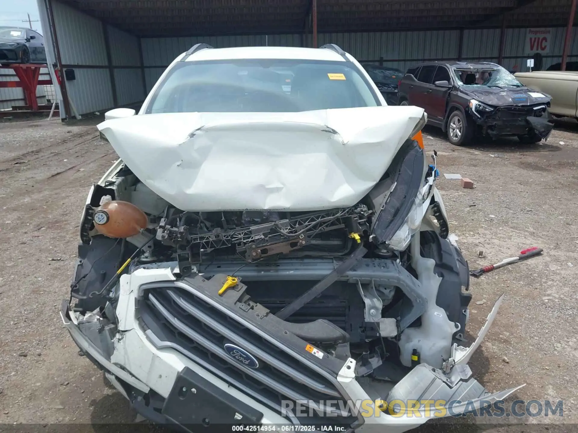 6 Фотография поврежденного автомобиля MAJ3S2GE7KC279748 FORD ECOSPORT 2019