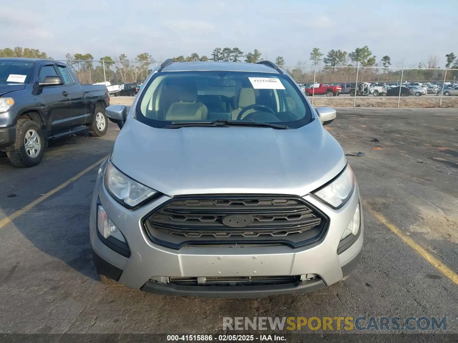 6 Фотография поврежденного автомобиля MAJ3S2GE7KC284609 FORD ECOSPORT 2019