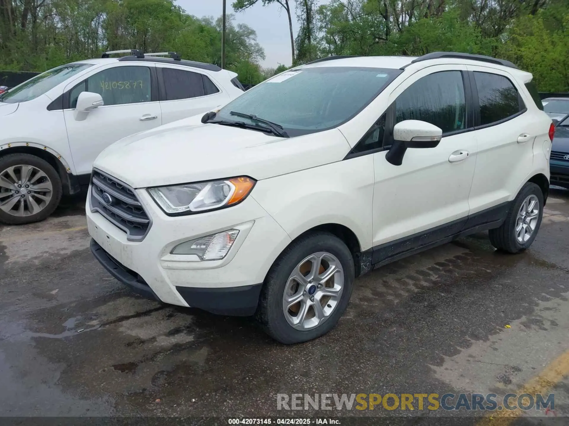 2 Фотография поврежденного автомобиля MAJ3S2GE7KC290961 FORD ECOSPORT 2019