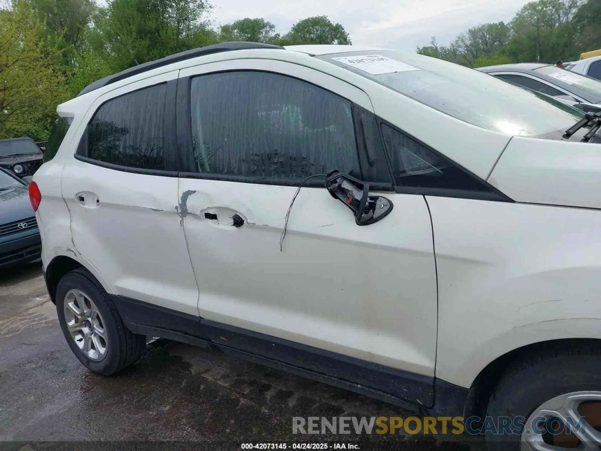 6 Фотография поврежденного автомобиля MAJ3S2GE7KC290961 FORD ECOSPORT 2019