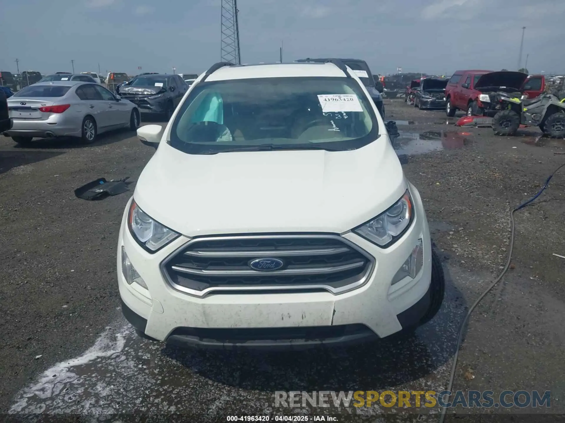 12 Фотография поврежденного автомобиля MAJ3S2GE7KC296985 FORD ECOSPORT 2019