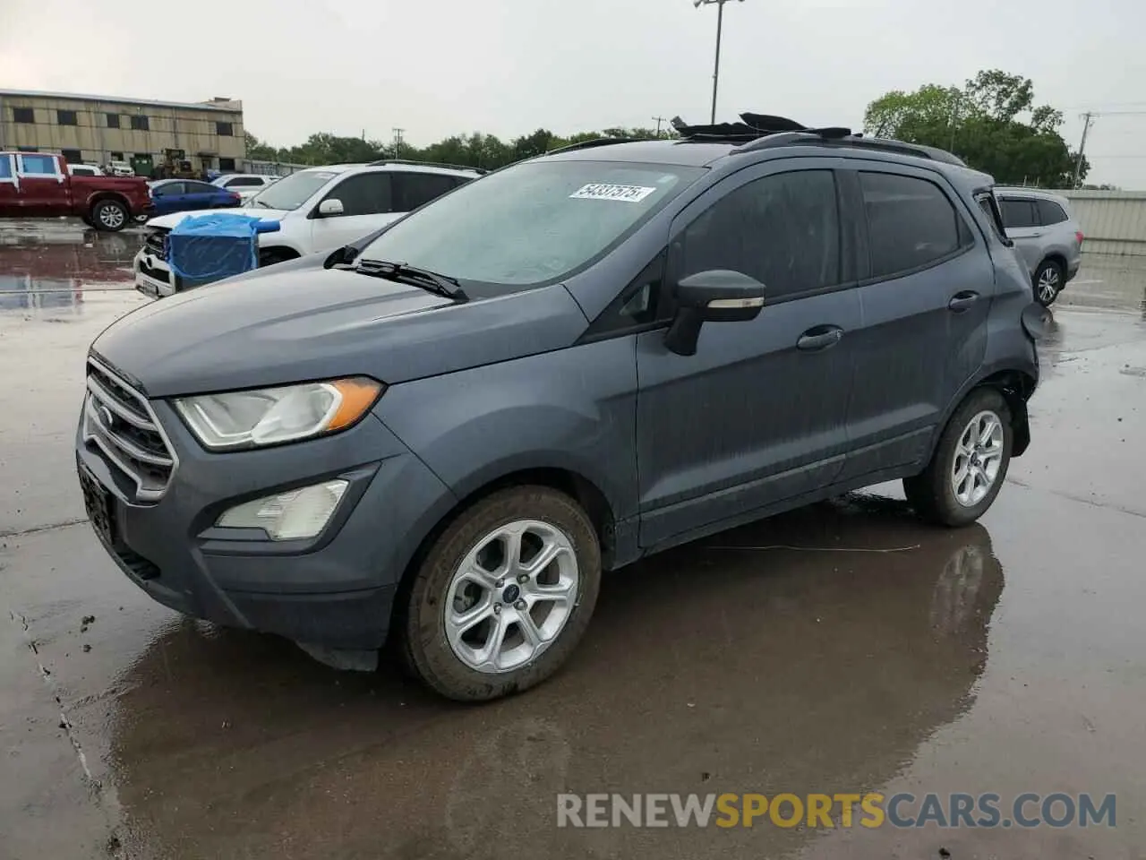 1 Фотография поврежденного автомобиля MAJ3S2GE8KC254132 FORD ECOSPORT 2019
