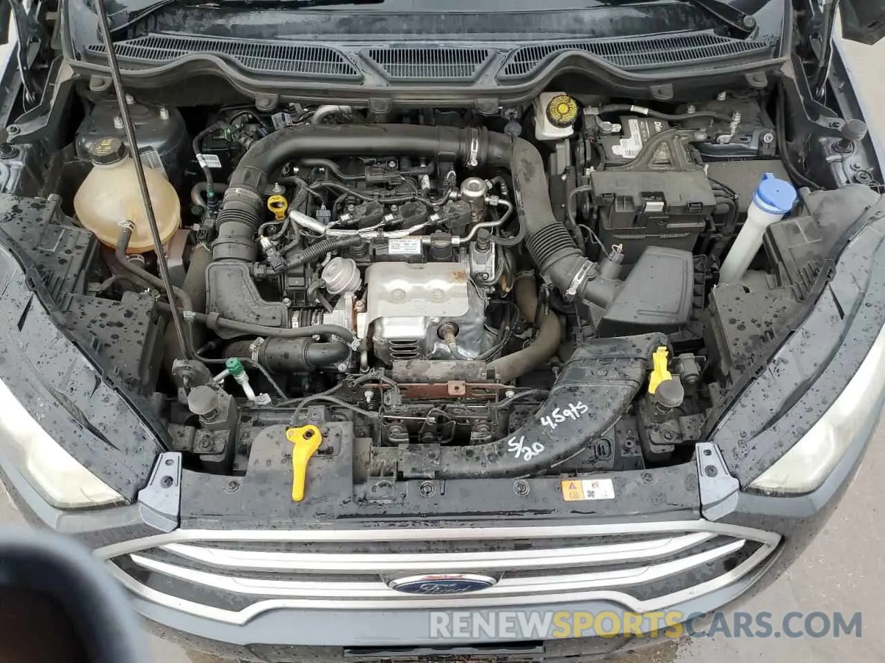 12 Фотография поврежденного автомобиля MAJ3S2GE8KC254132 FORD ECOSPORT 2019