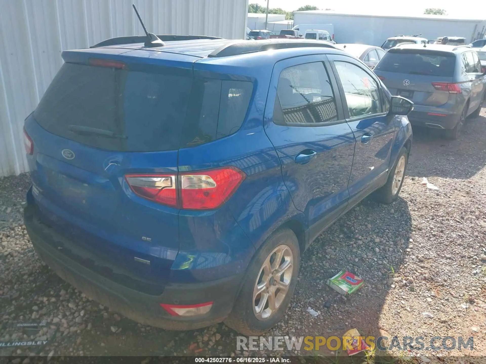 4 Фотография поврежденного автомобиля MAJ3S2GE8KC291617 FORD ECOSPORT 2019