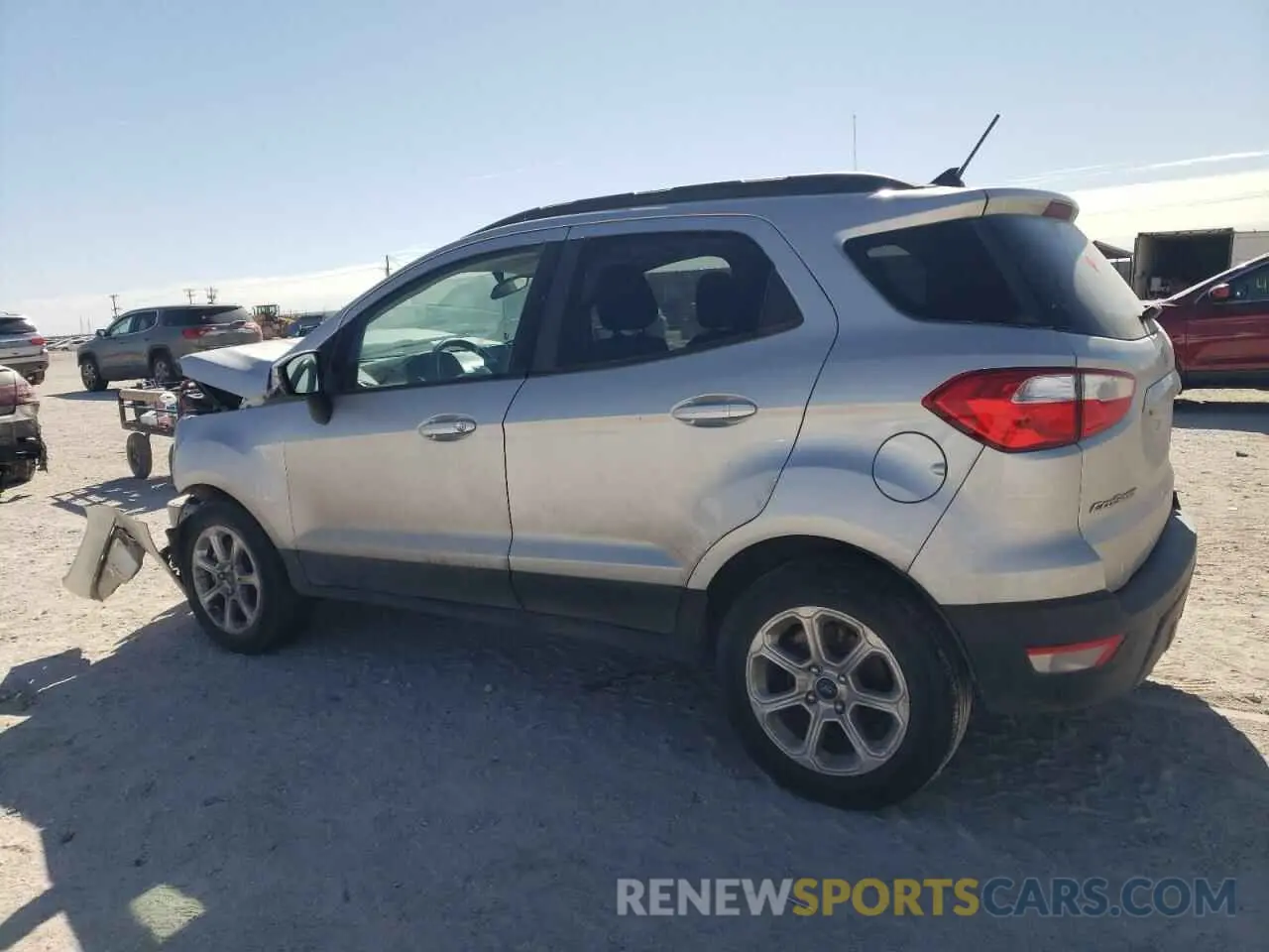 2 Фотография поврежденного автомобиля MAJ3S2GE8KC303068 FORD ECOSPORT 2019