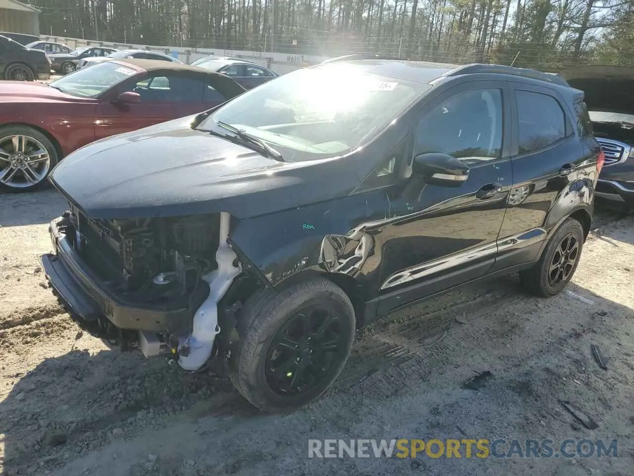 1 Photograph of a damaged car MAJ3S2GE9KC257783 FORD ECOSPORT 2019