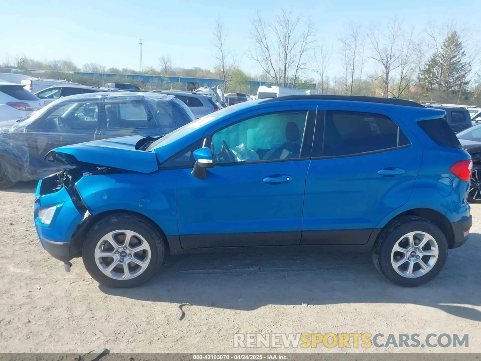 14 Photograph of a damaged car MAJ3S2GE9KC280576 FORD ECOSPORT 2019