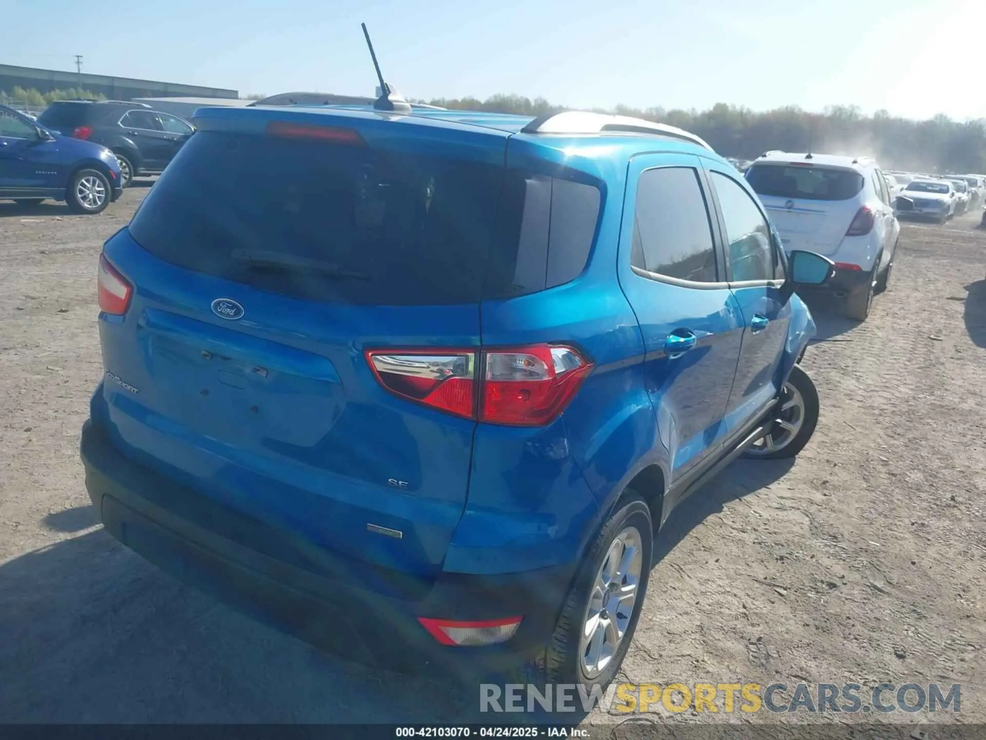 4 Photograph of a damaged car MAJ3S2GE9KC280576 FORD ECOSPORT 2019