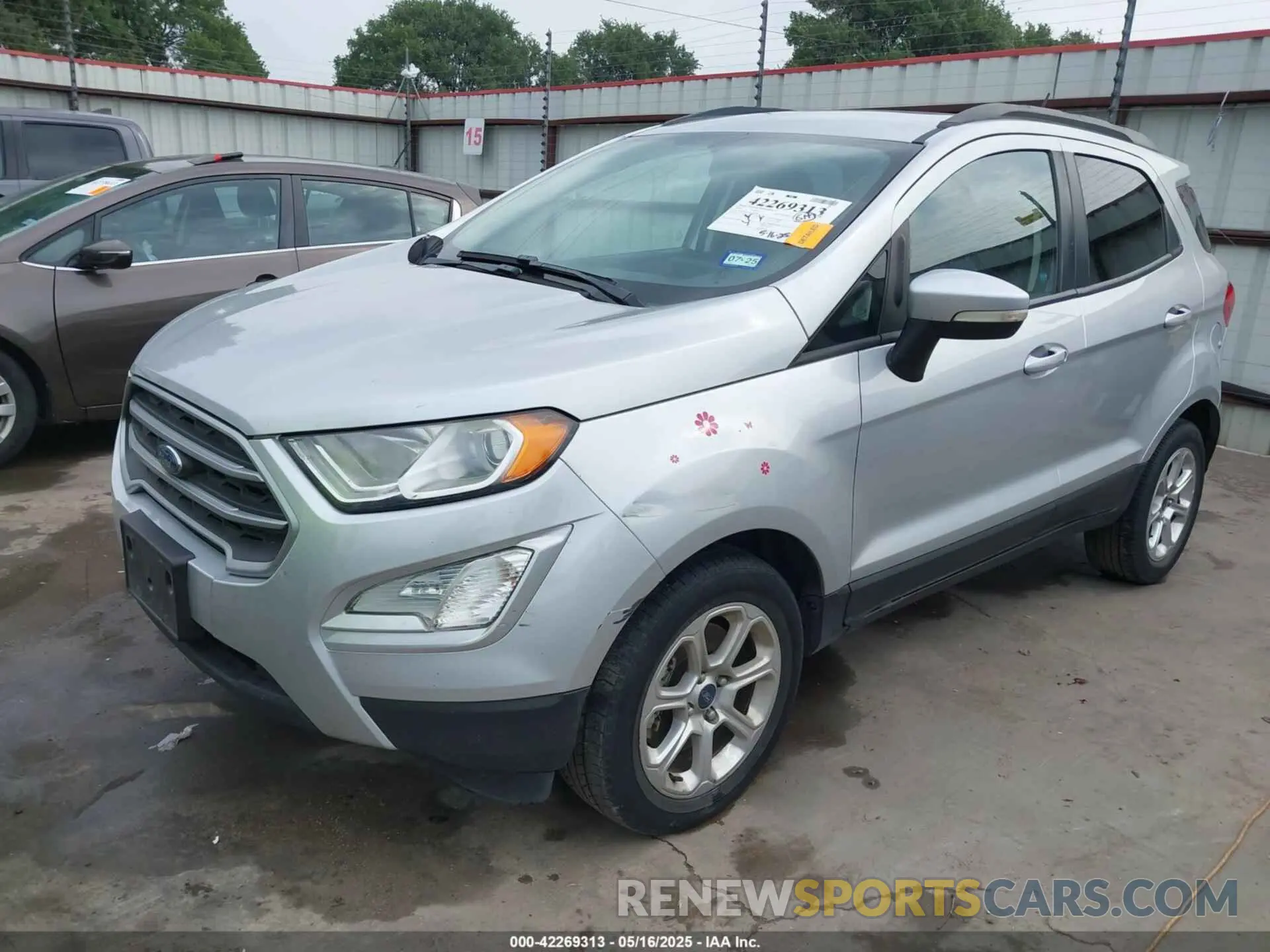 2 Photograph of a damaged car MAJ3S2GEXKC280540 FORD ECOSPORT 2019