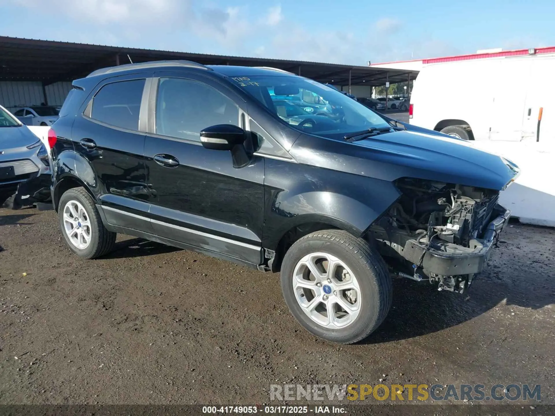 1 Photograph of a damaged car MAJ3S2GEXKC287231 FORD ECOSPORT 2019