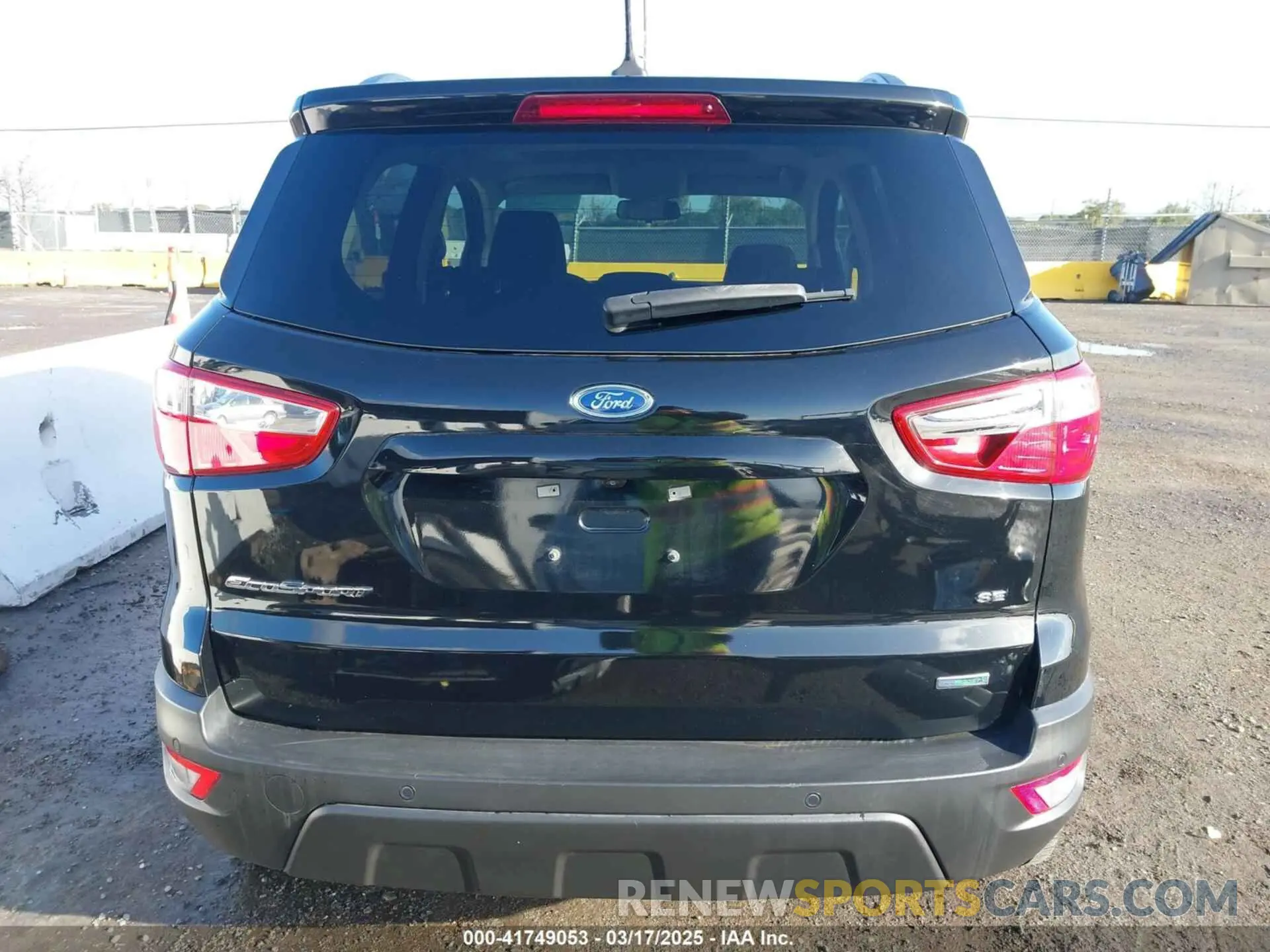 17 Photograph of a damaged car MAJ3S2GEXKC287231 FORD ECOSPORT 2019