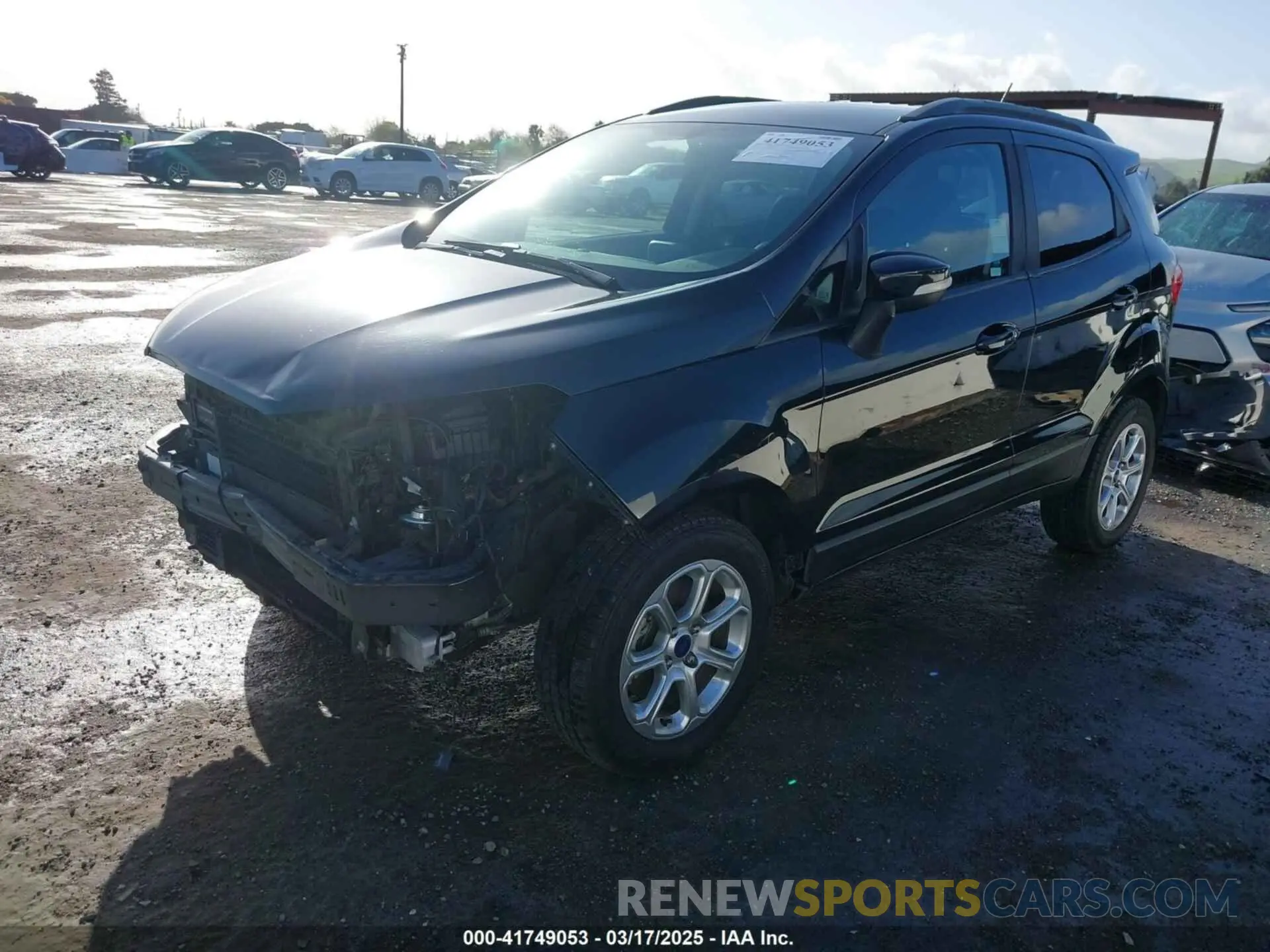 2 Photograph of a damaged car MAJ3S2GEXKC287231 FORD ECOSPORT 2019