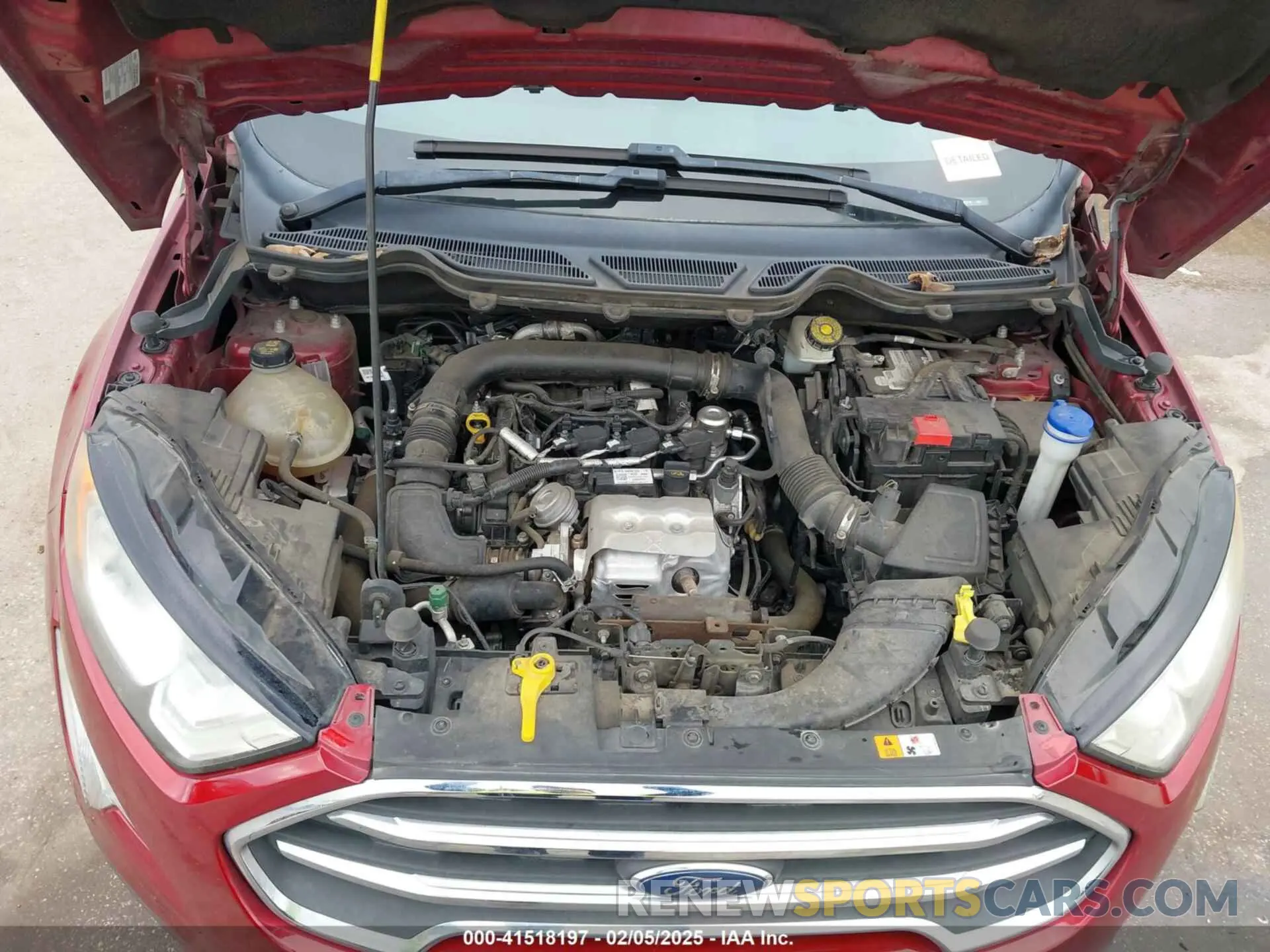 10 Фотография поврежденного автомобиля MAJ3S2KE1KC292518 FORD ECOSPORT 2019