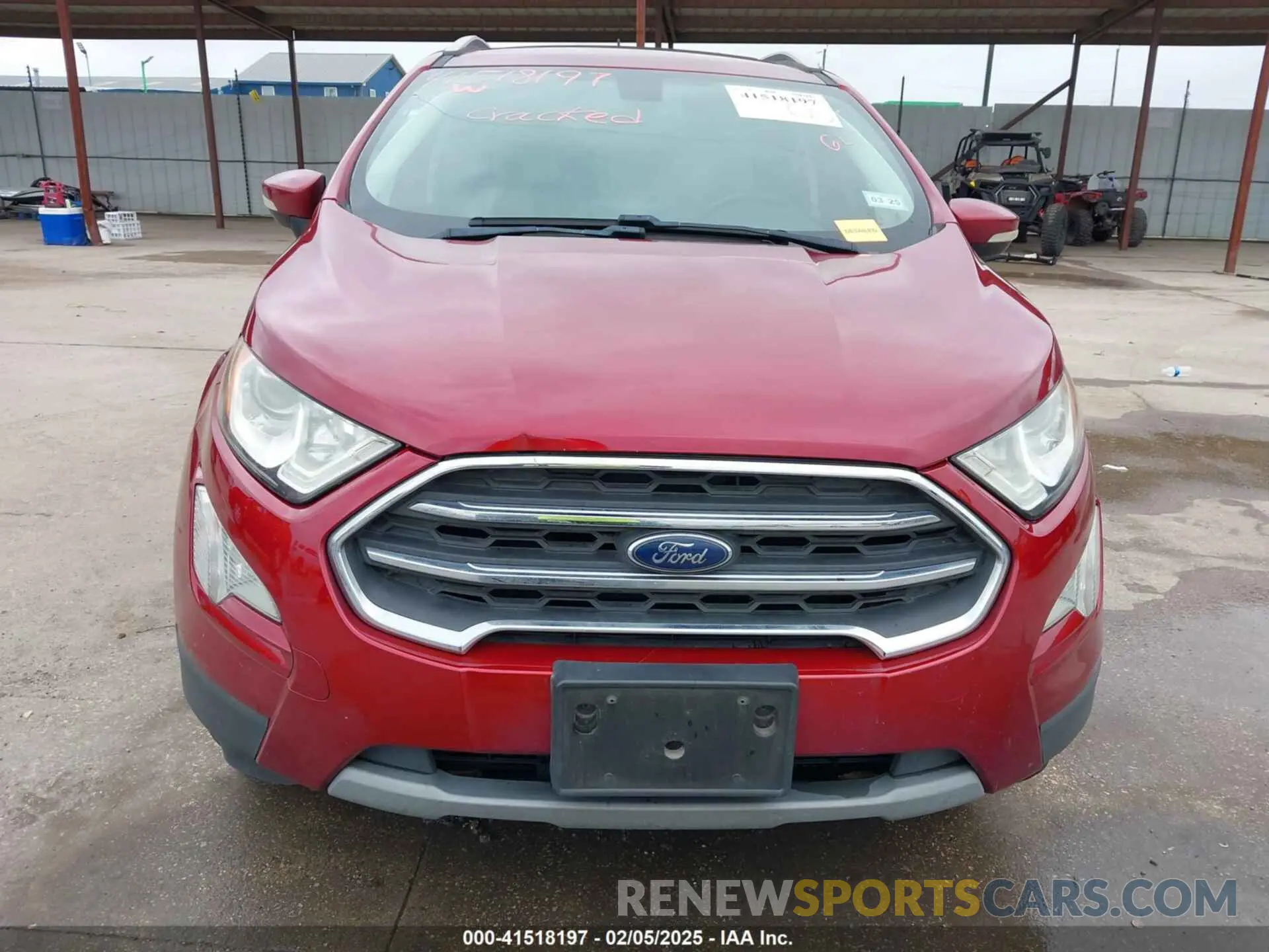 12 Фотография поврежденного автомобиля MAJ3S2KE1KC292518 FORD ECOSPORT 2019