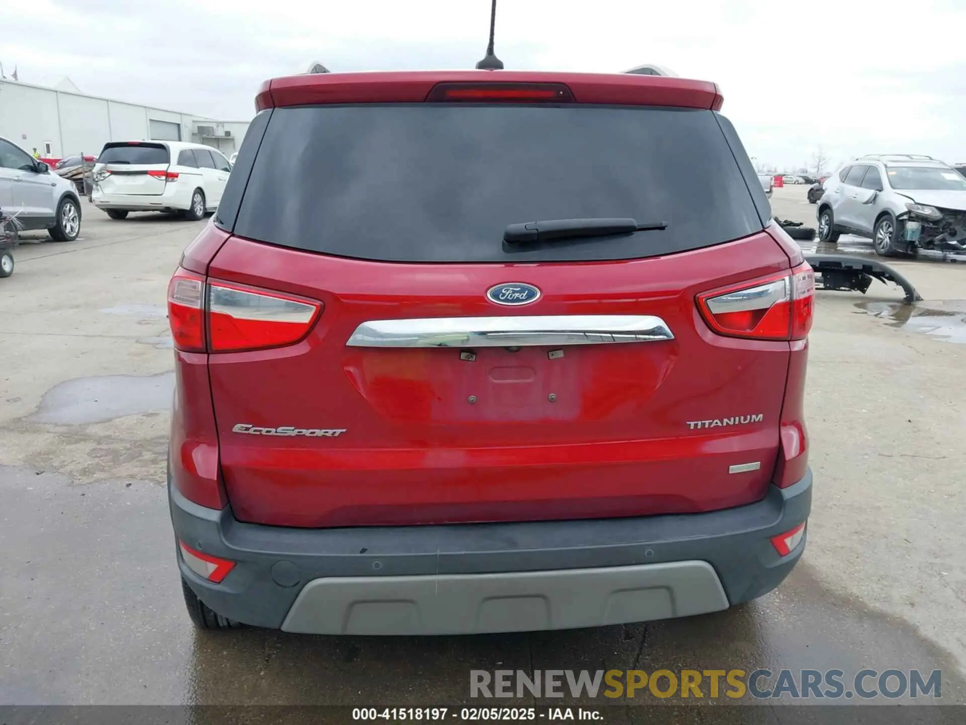 16 Фотография поврежденного автомобиля MAJ3S2KE1KC292518 FORD ECOSPORT 2019