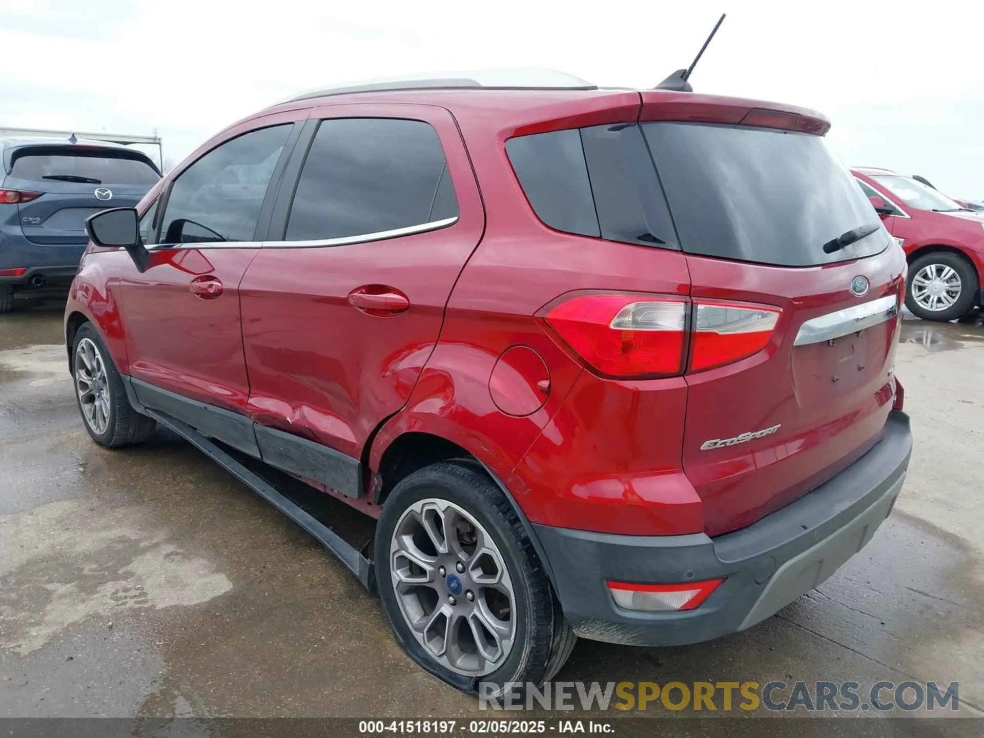 3 Фотография поврежденного автомобиля MAJ3S2KE1KC292518 FORD ECOSPORT 2019