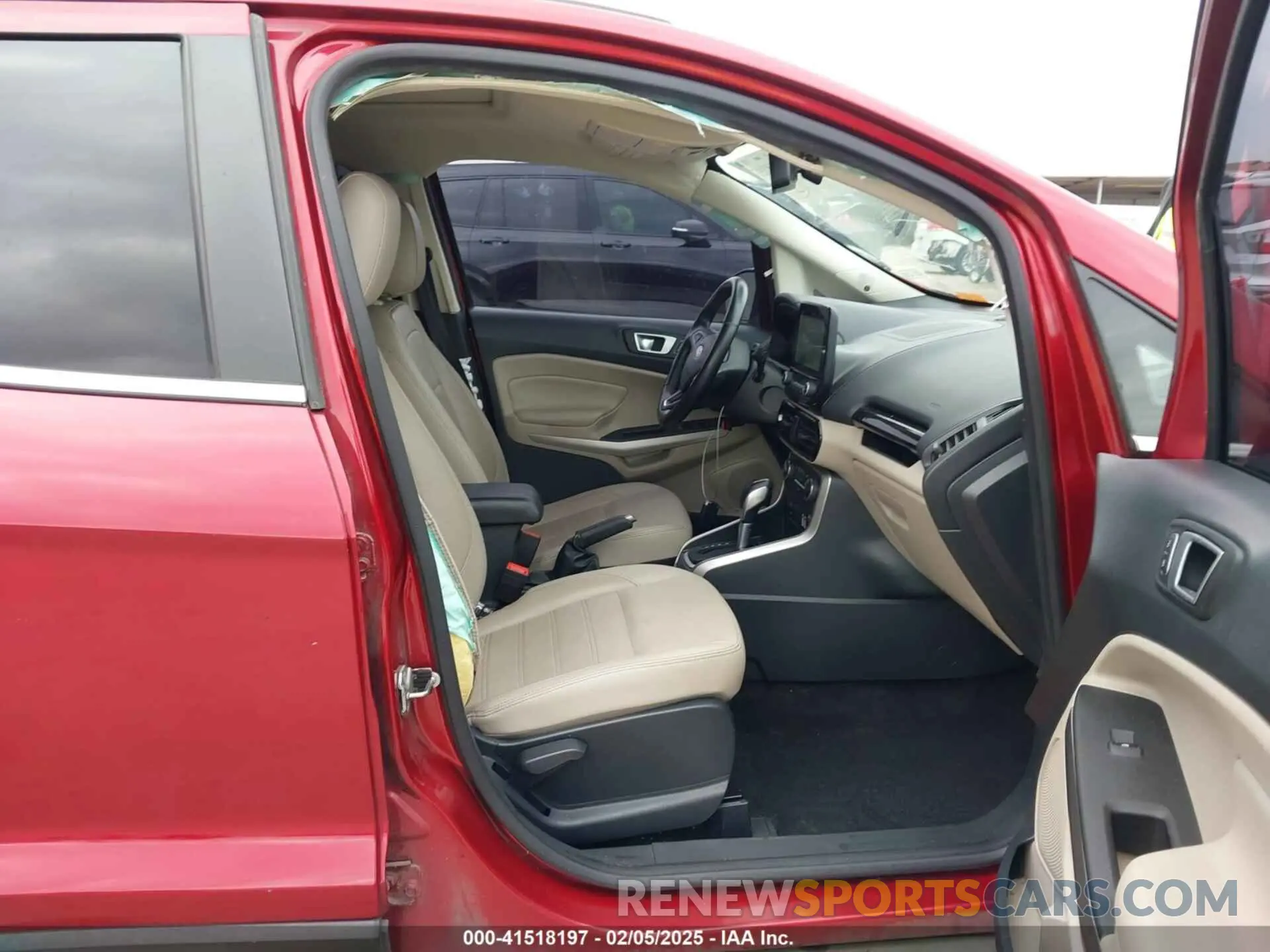 5 Фотография поврежденного автомобиля MAJ3S2KE1KC292518 FORD ECOSPORT 2019