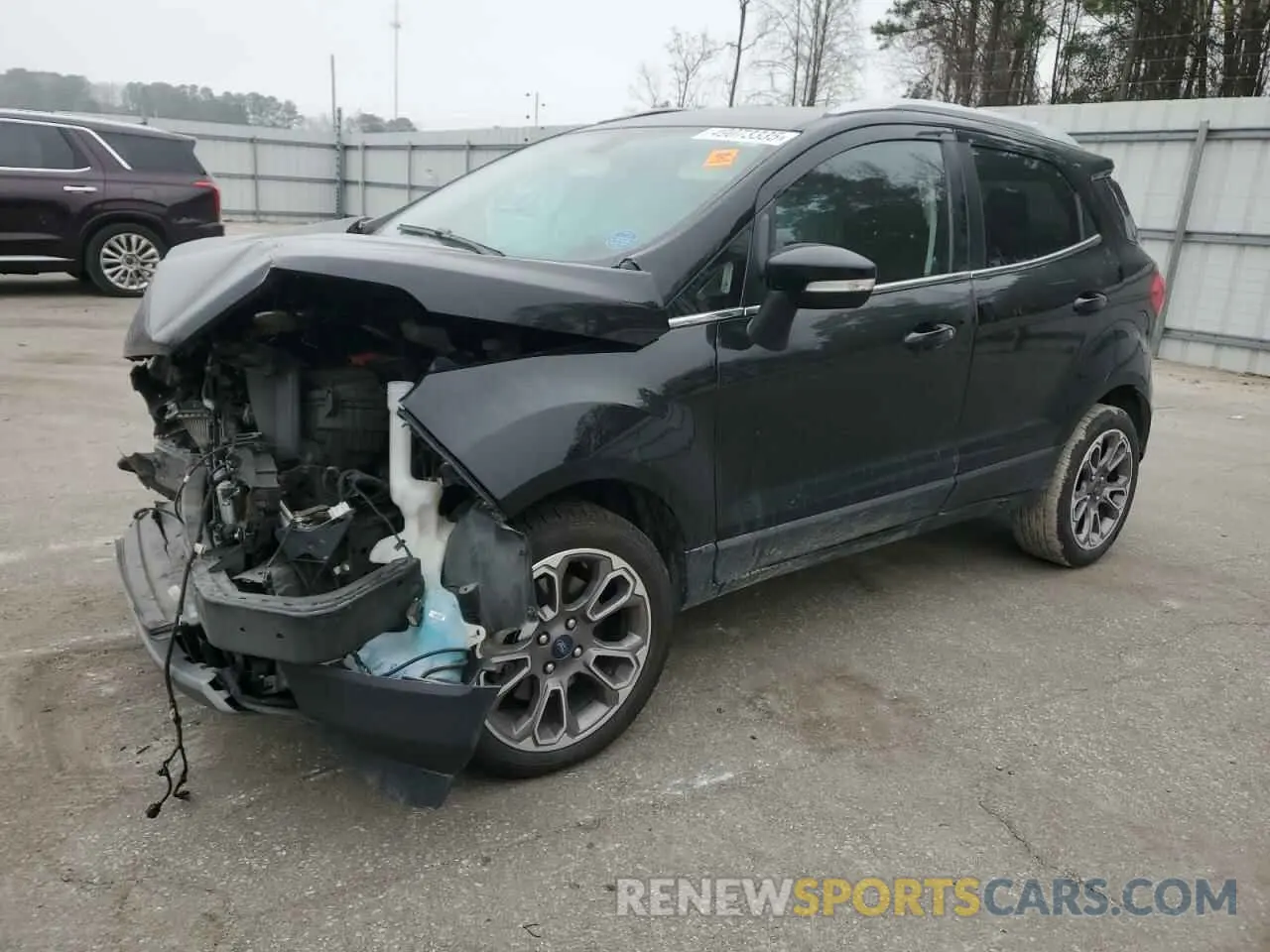 1 Photograph of a damaged car MAJ3S2KE4KC272974 FORD ECOSPORT 2019