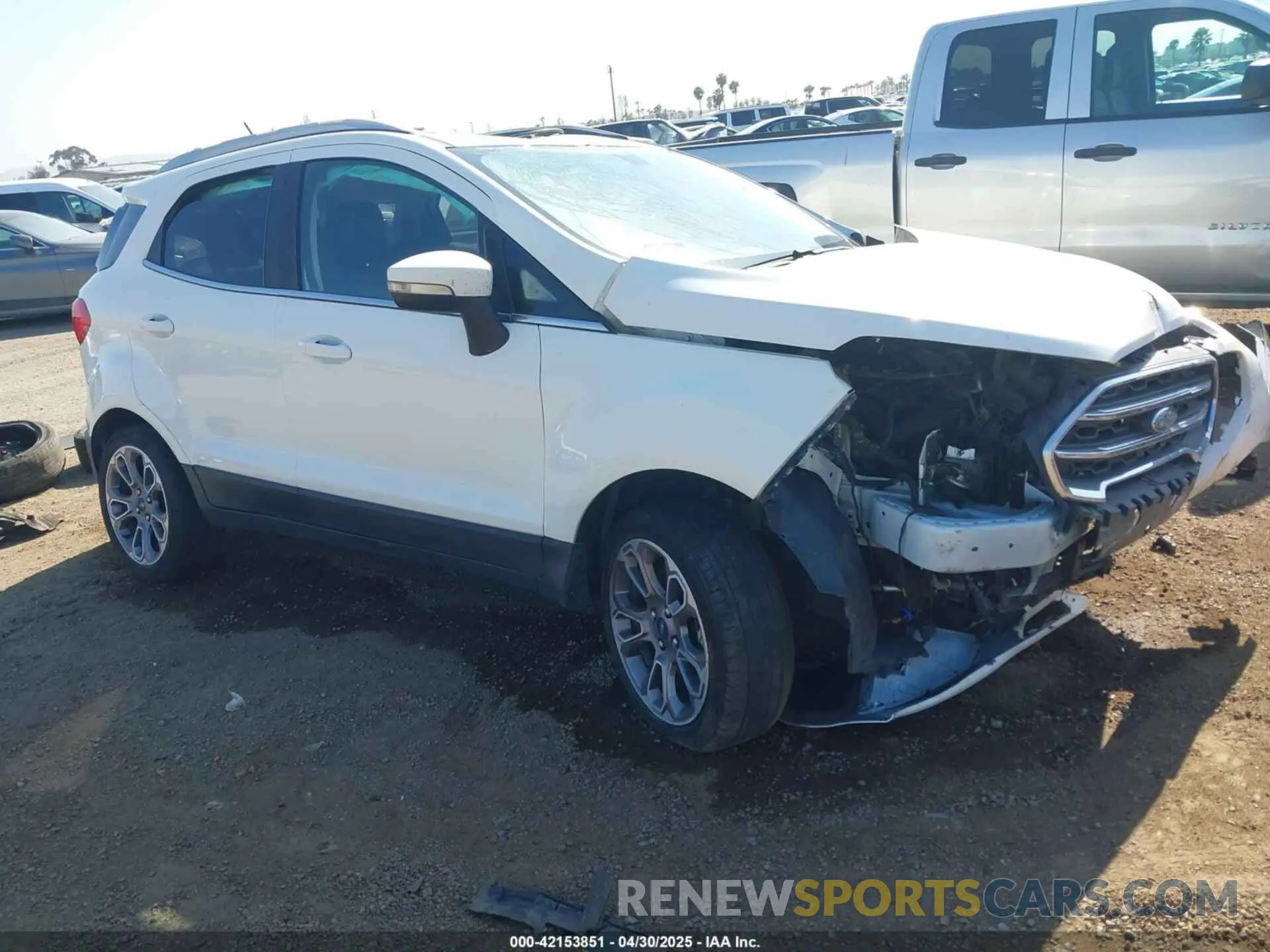 1 Фотография поврежденного автомобиля MAJ3S2KE4KC276734 FORD ECOSPORT 2019
