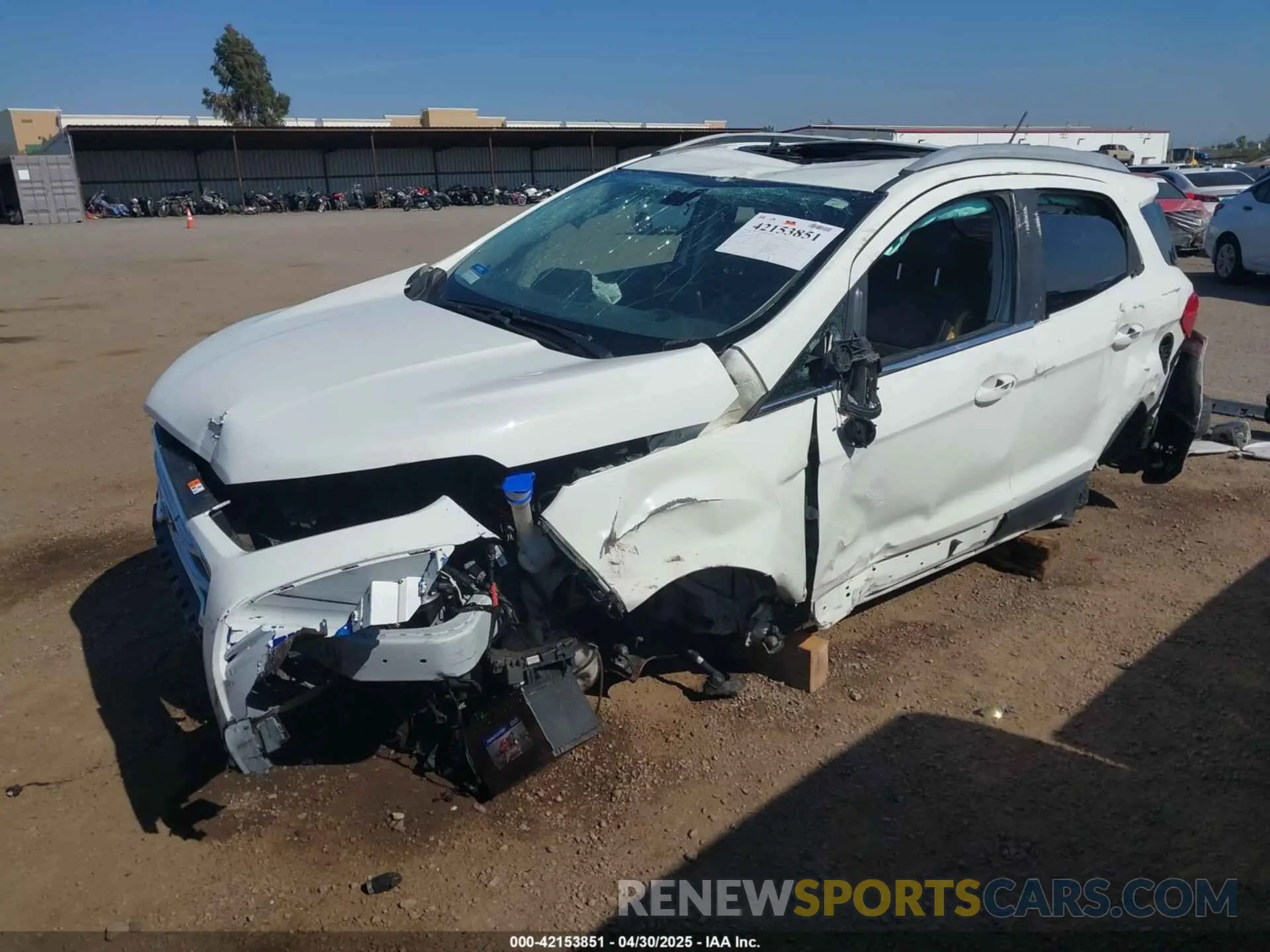 2 Фотография поврежденного автомобиля MAJ3S2KE4KC276734 FORD ECOSPORT 2019