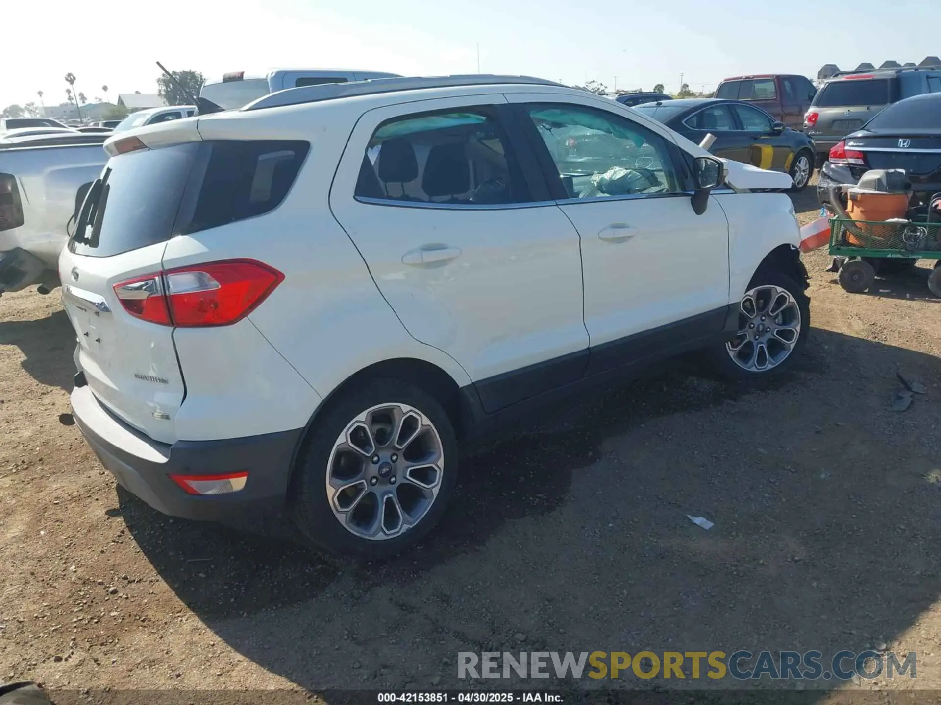 4 Фотография поврежденного автомобиля MAJ3S2KE4KC276734 FORD ECOSPORT 2019