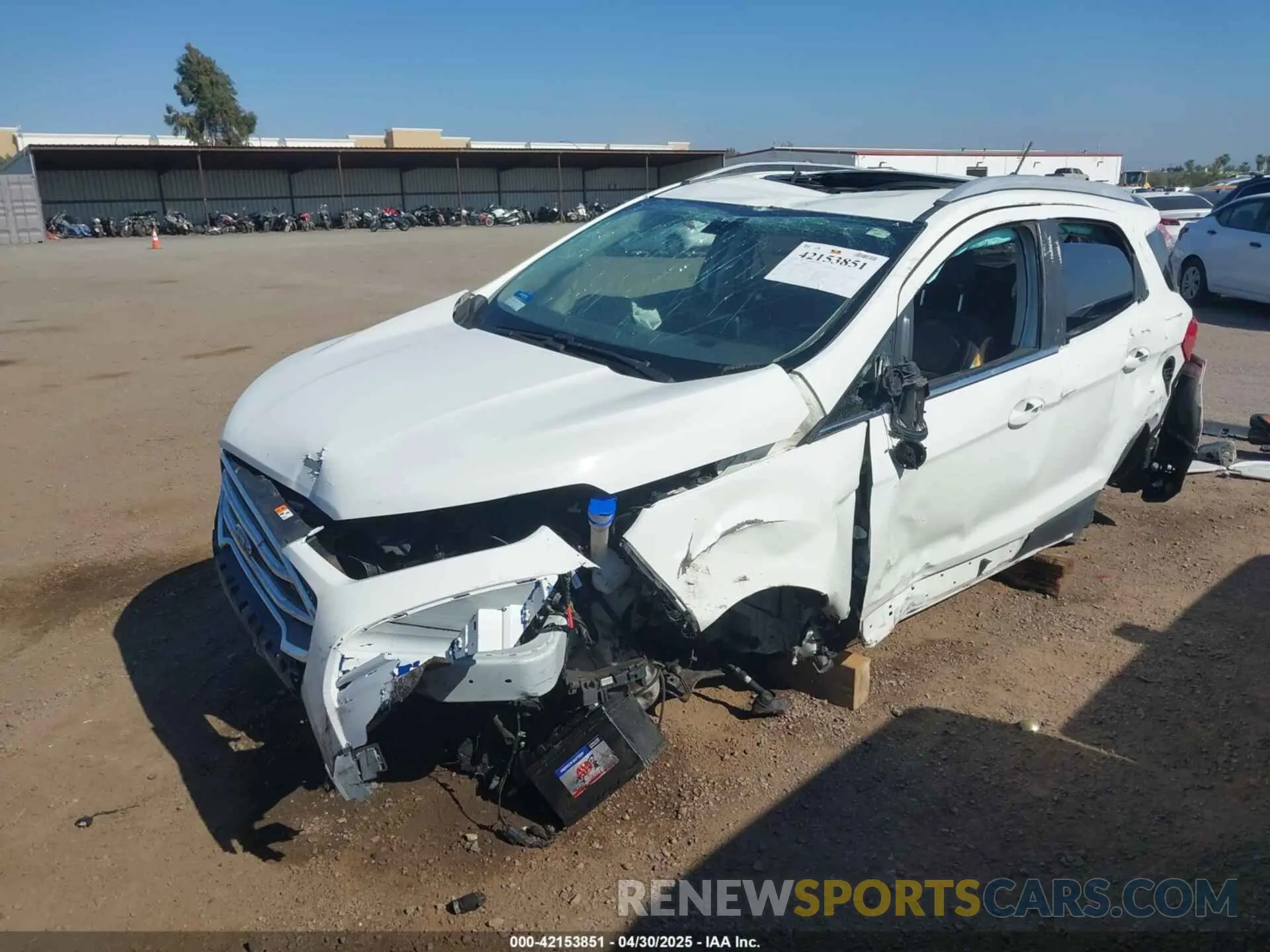 6 Фотография поврежденного автомобиля MAJ3S2KE4KC276734 FORD ECOSPORT 2019