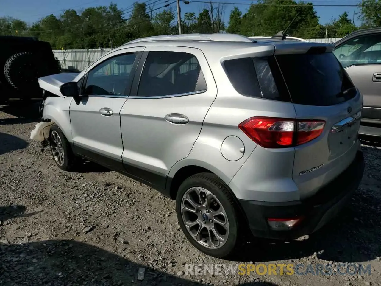 2 Фотография поврежденного автомобиля MAJ3S2KE5KC253317 FORD ECOSPORT 2019