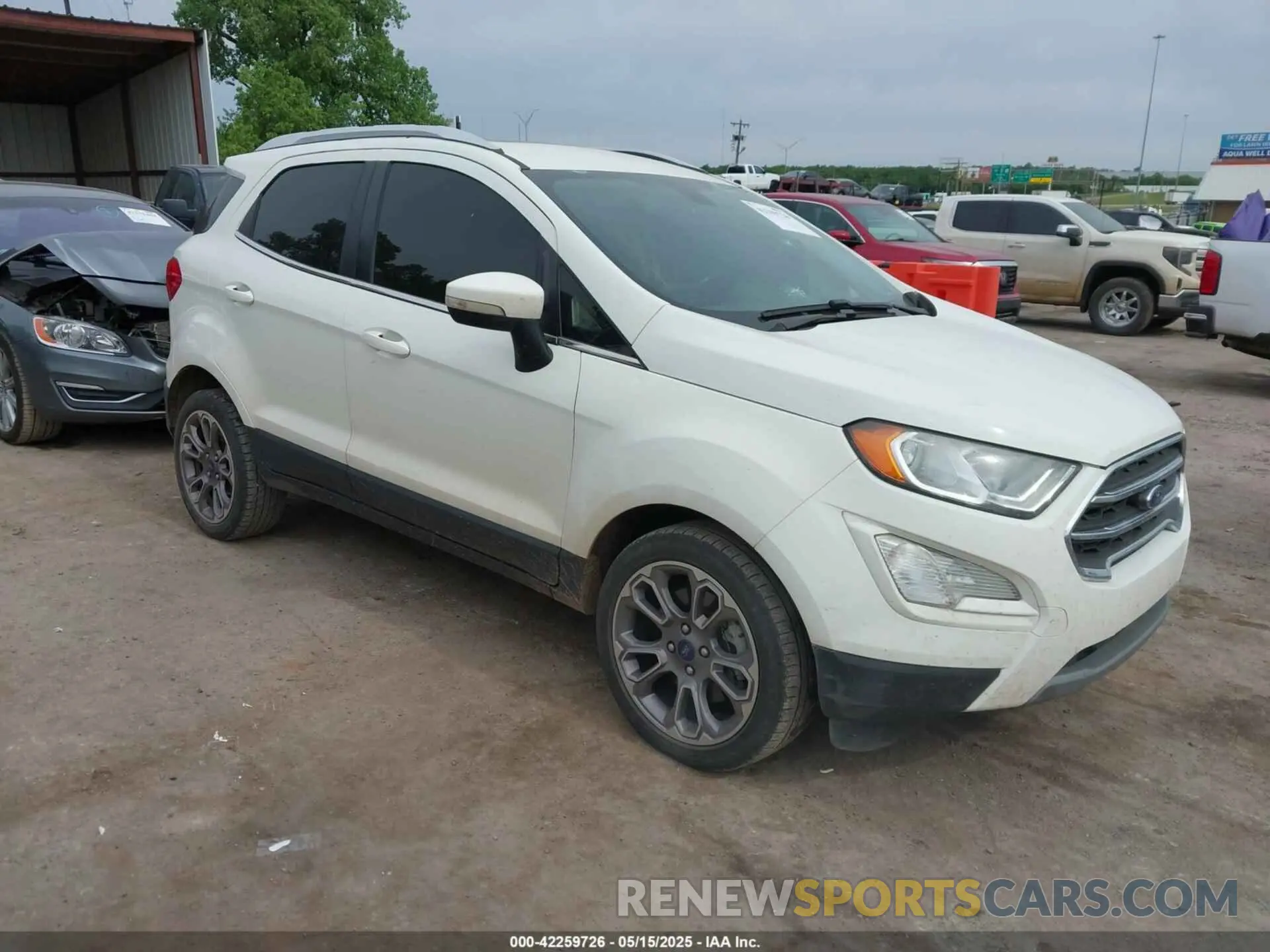1 Фотография поврежденного автомобиля MAJ3S2KE7KC275061 FORD ECOSPORT 2019