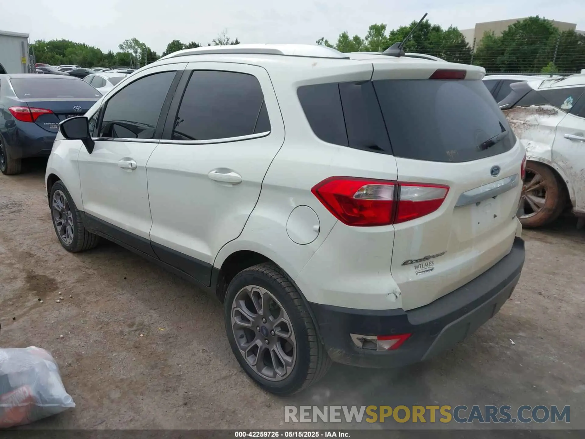 3 Фотография поврежденного автомобиля MAJ3S2KE7KC275061 FORD ECOSPORT 2019