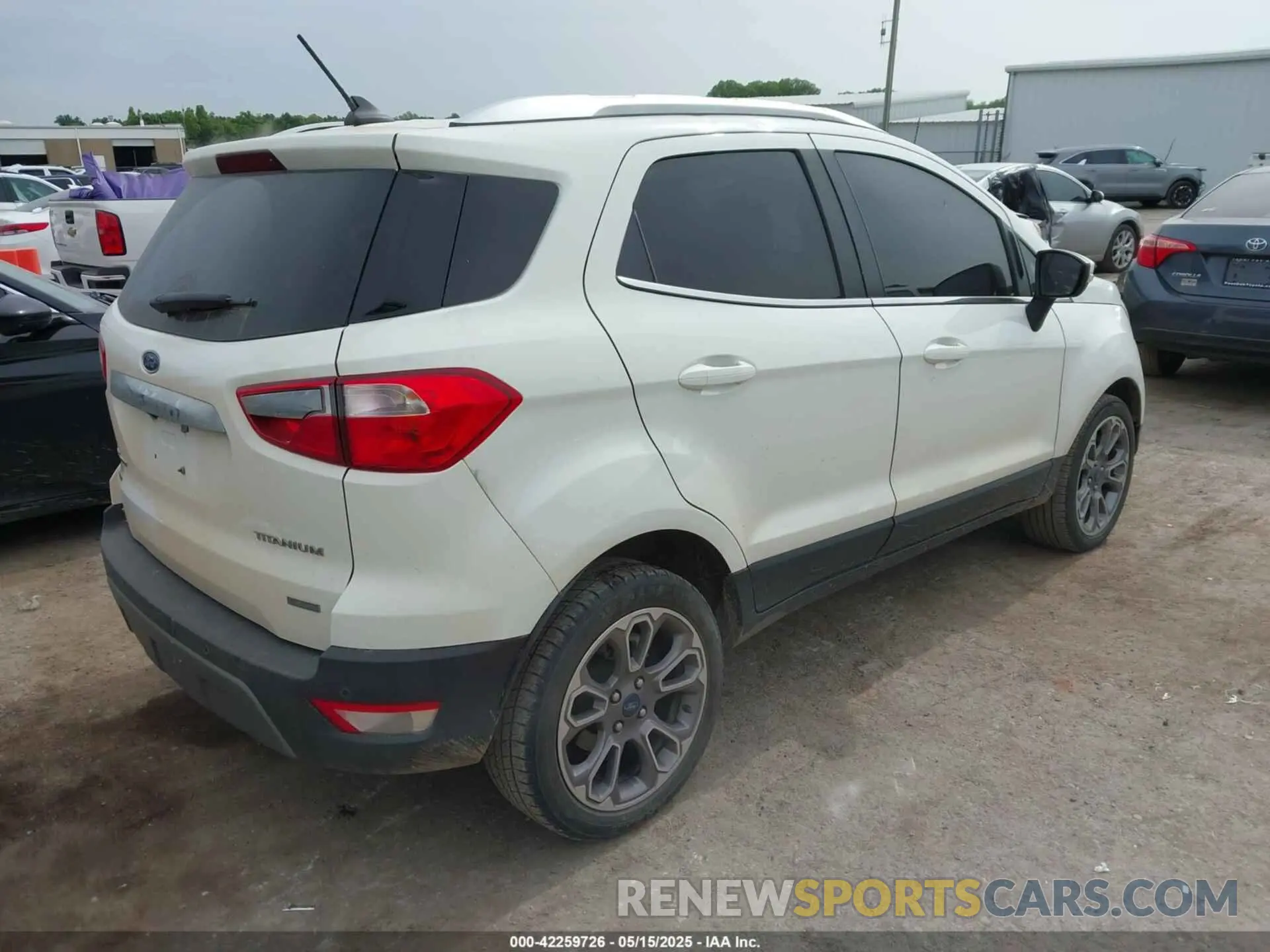 4 Фотография поврежденного автомобиля MAJ3S2KE7KC275061 FORD ECOSPORT 2019