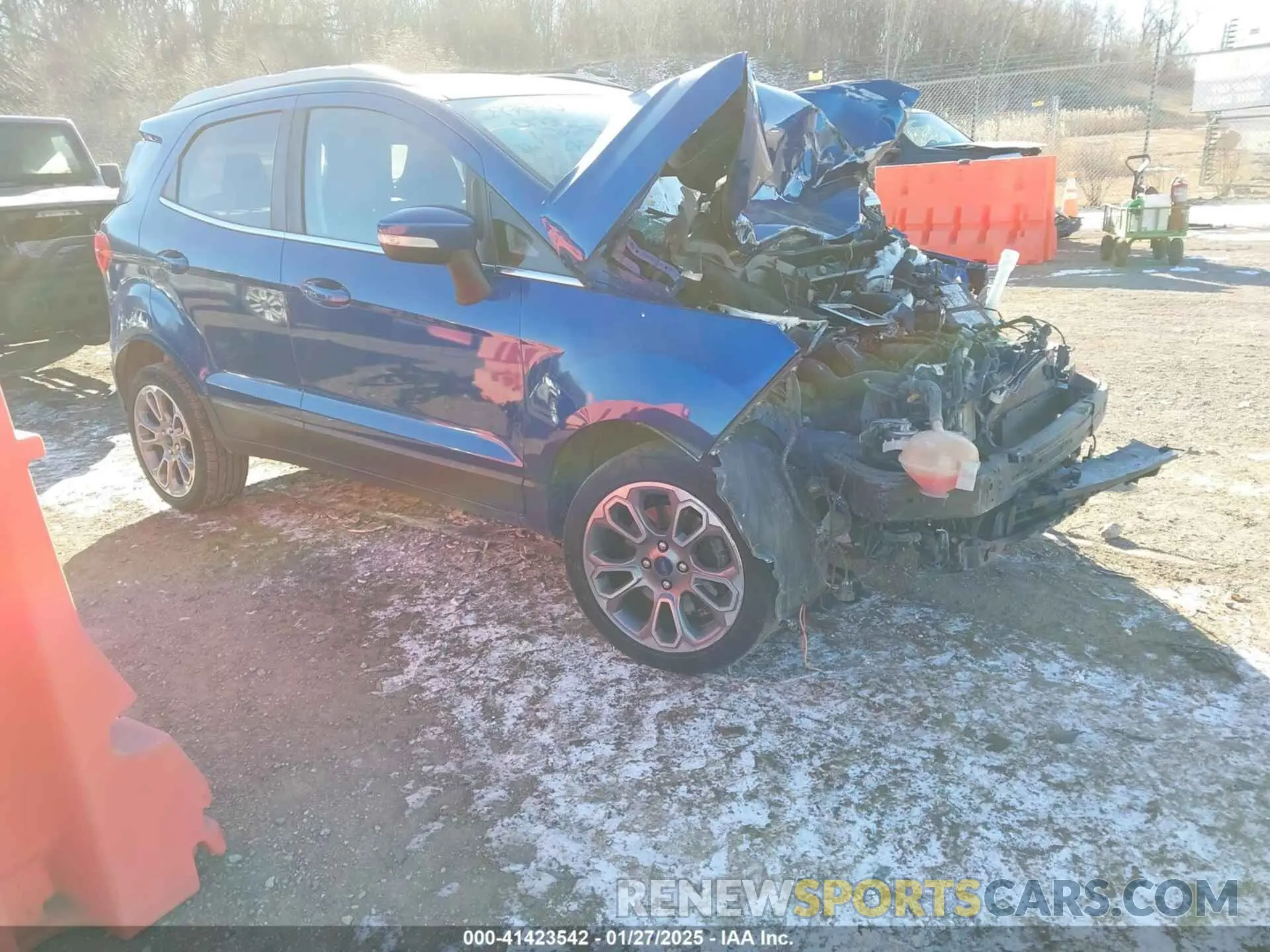 1 Photograph of a damaged car MAJ3S2KE8KC253571 FORD ECOSPORT 2019
