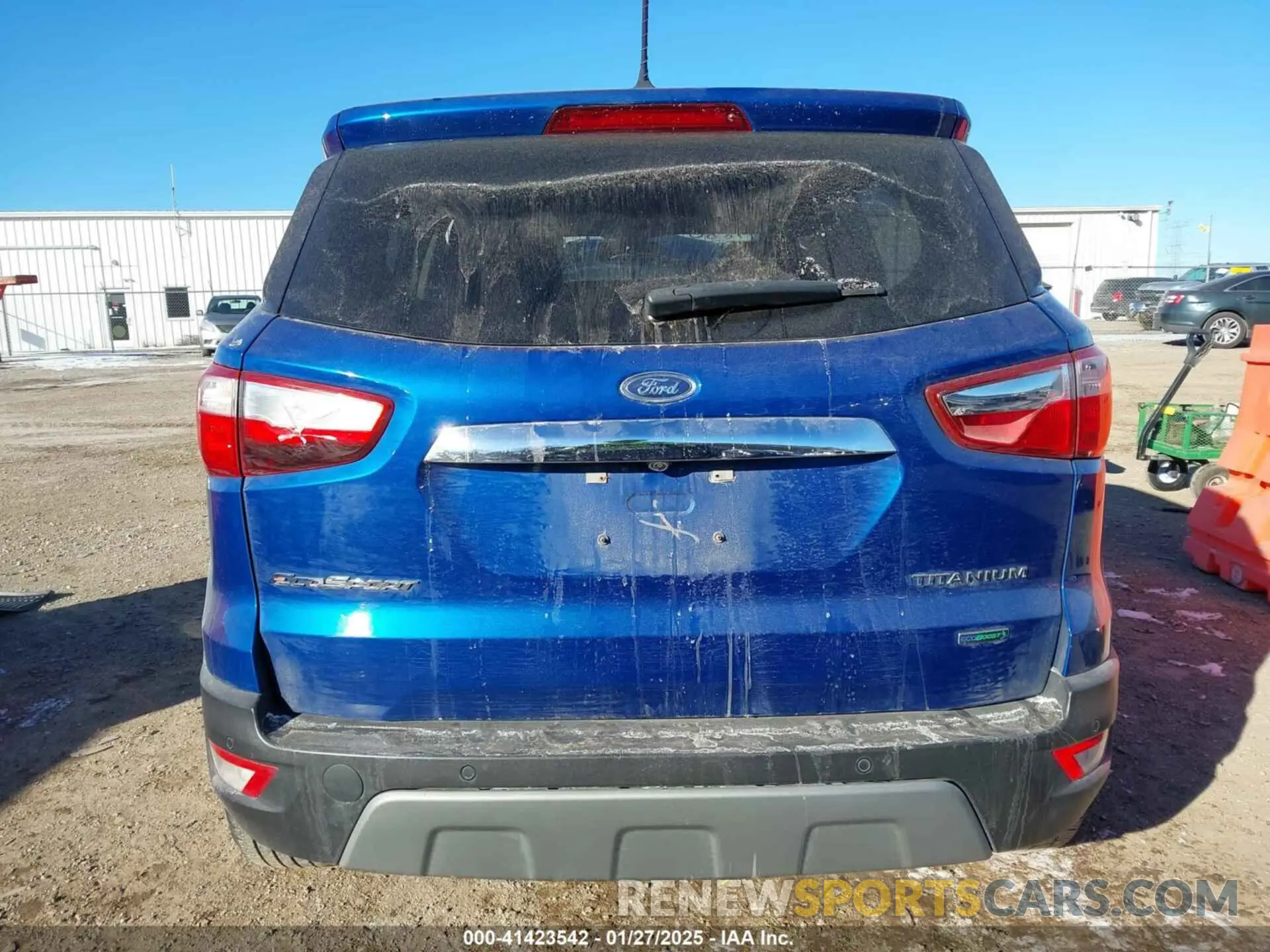 16 Photograph of a damaged car MAJ3S2KE8KC253571 FORD ECOSPORT 2019