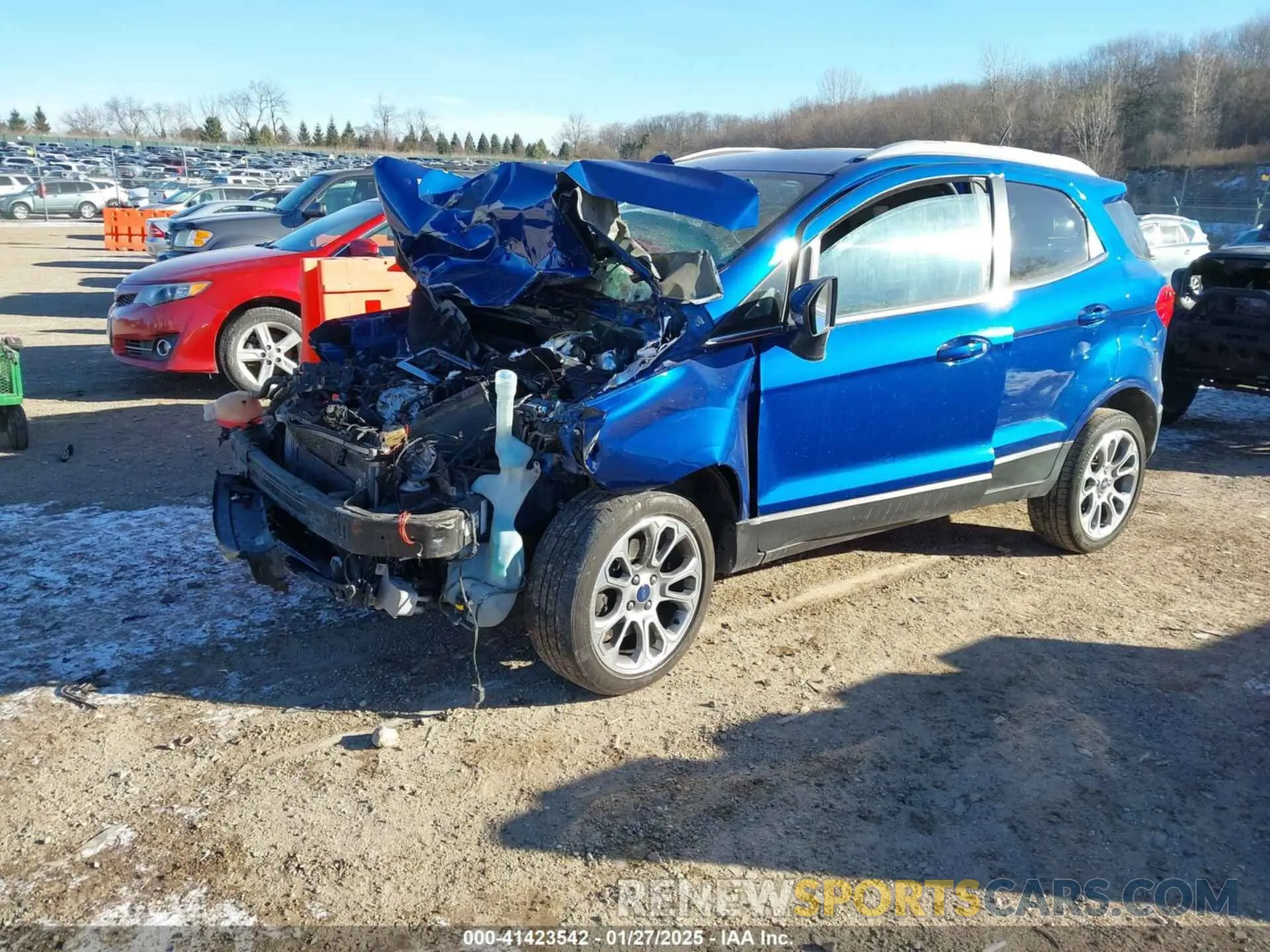 2 Photograph of a damaged car MAJ3S2KE8KC253571 FORD ECOSPORT 2019