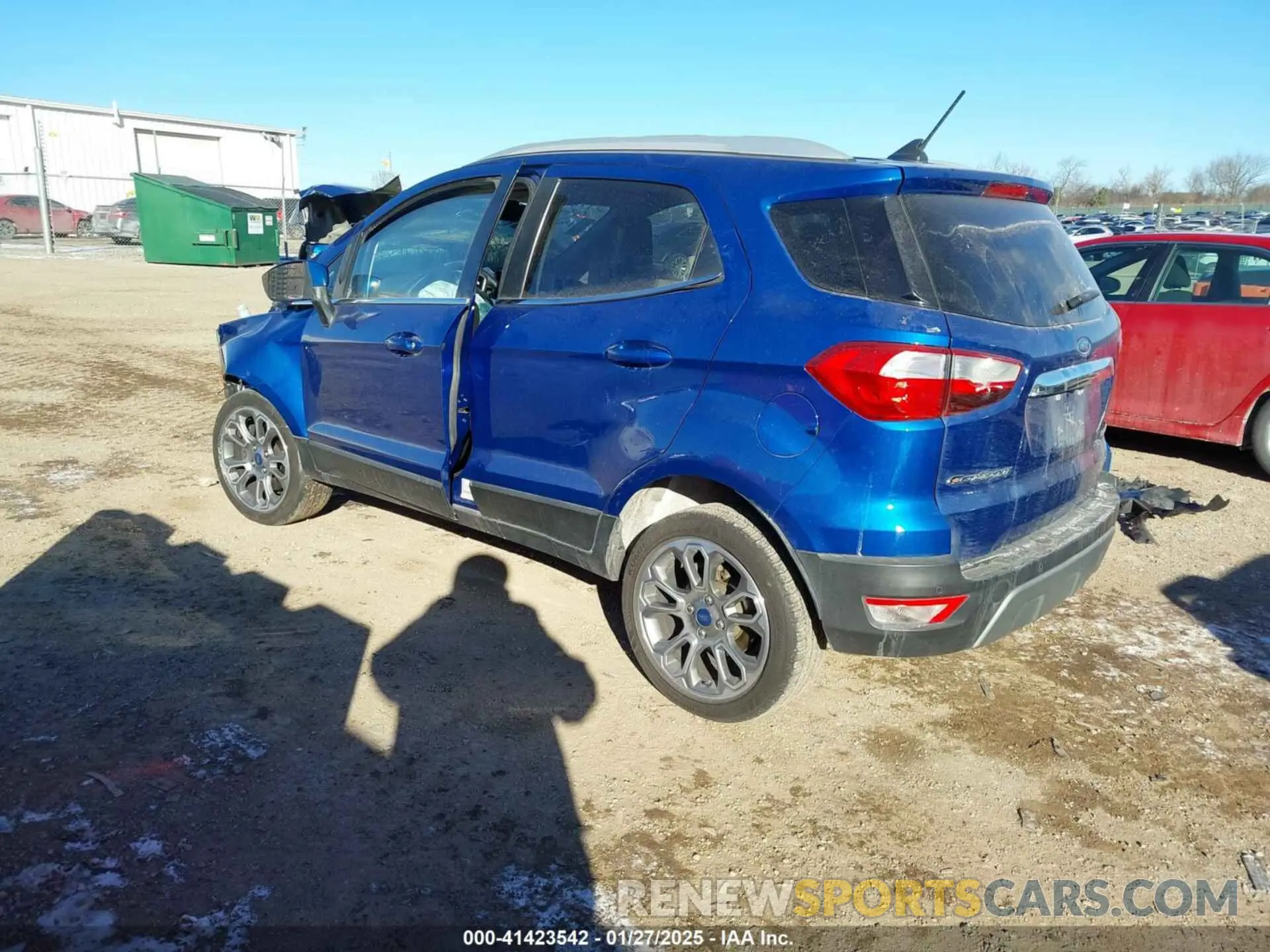 3 Photograph of a damaged car MAJ3S2KE8KC253571 FORD ECOSPORT 2019