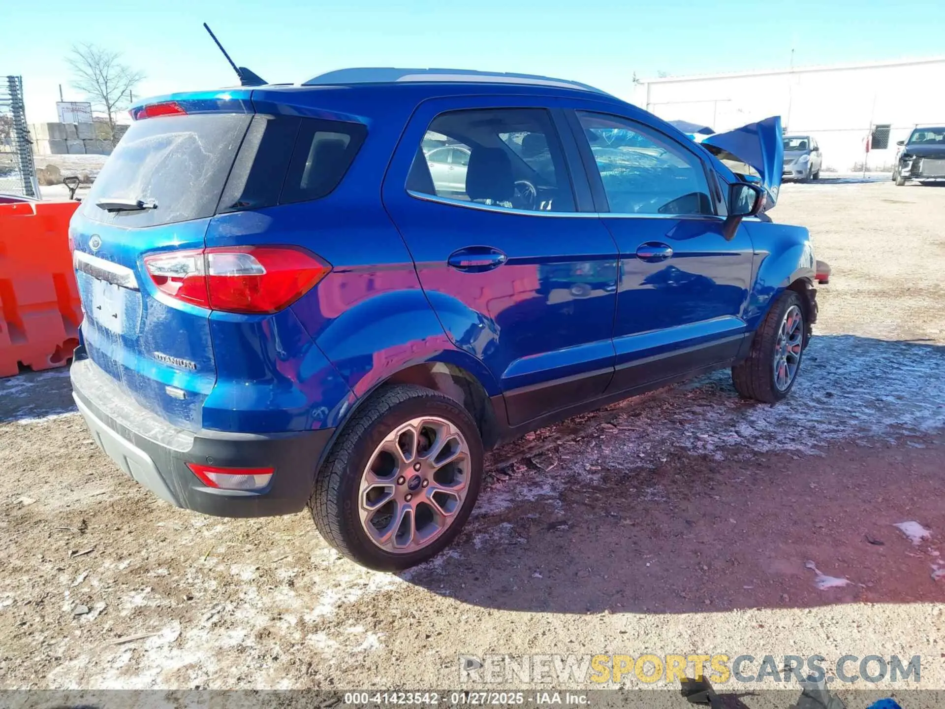 4 Photograph of a damaged car MAJ3S2KE8KC253571 FORD ECOSPORT 2019