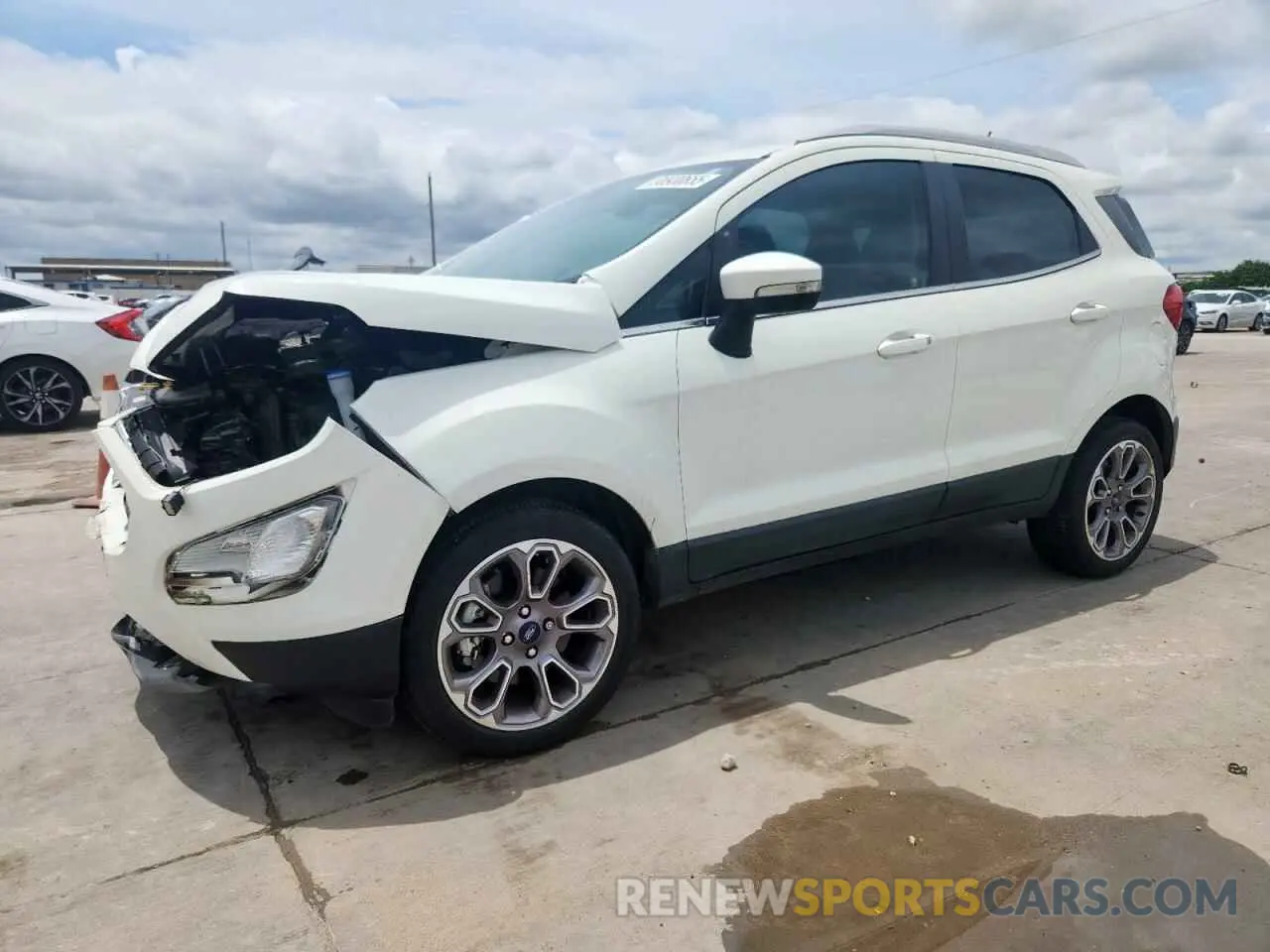 1 Photograph of a damaged car MAJ3S2KEXKC297460 FORD ECOSPORT 2019