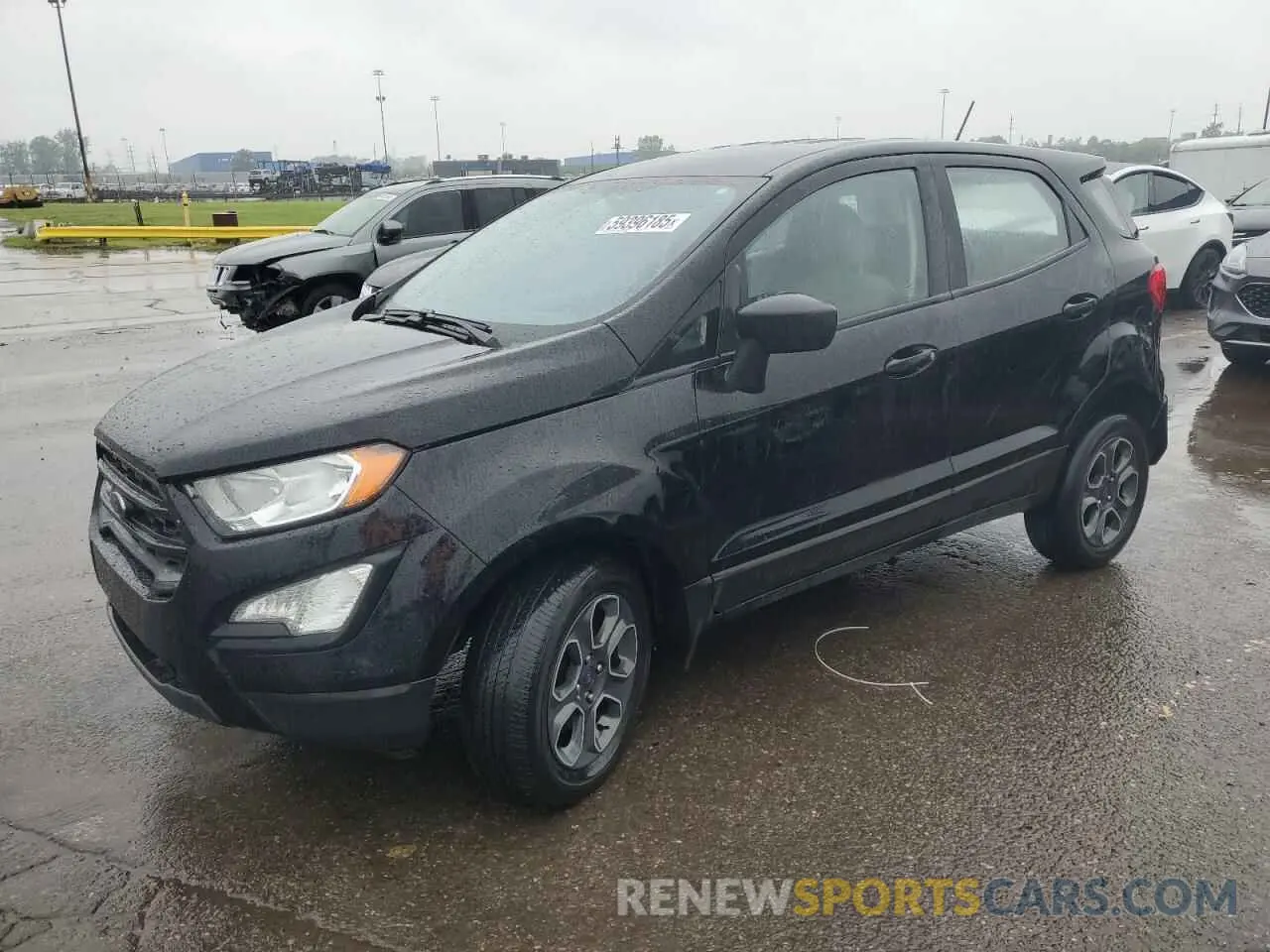 1 Photograph of a damaged car MAJ6S3FL1KC308874 FORD ECOSPORT 2019