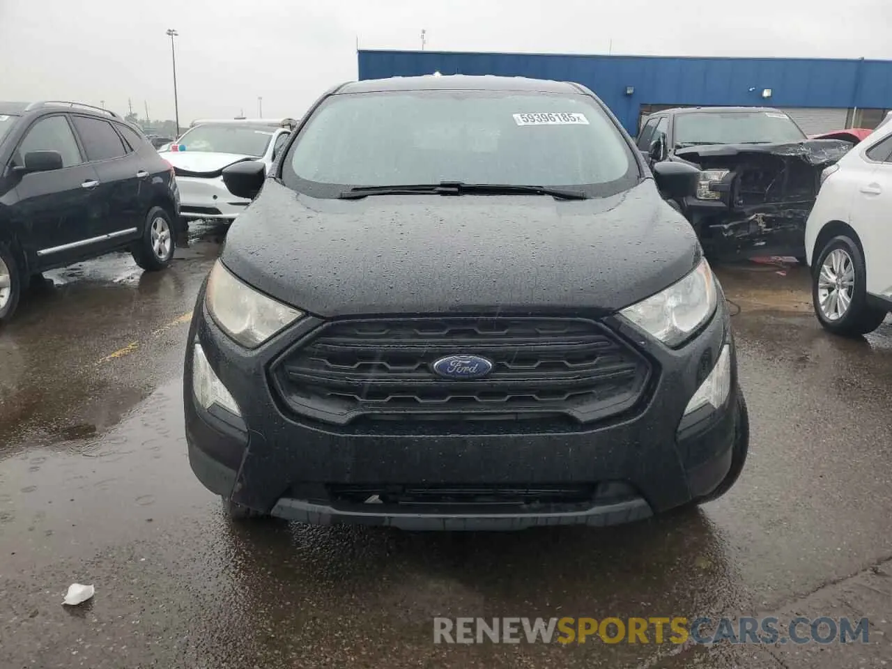 5 Photograph of a damaged car MAJ6S3FL1KC308874 FORD ECOSPORT 2019