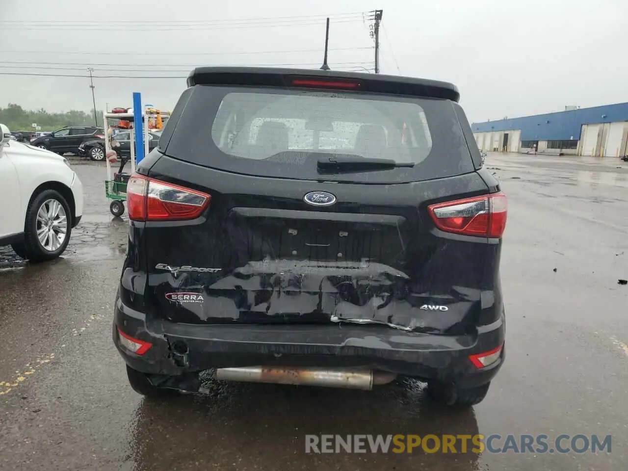 6 Photograph of a damaged car MAJ6S3FL1KC308874 FORD ECOSPORT 2019