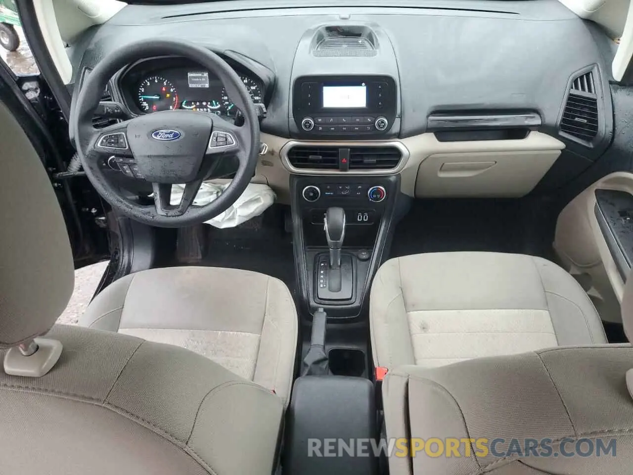 8 Photograph of a damaged car MAJ6S3FL1KC308874 FORD ECOSPORT 2019