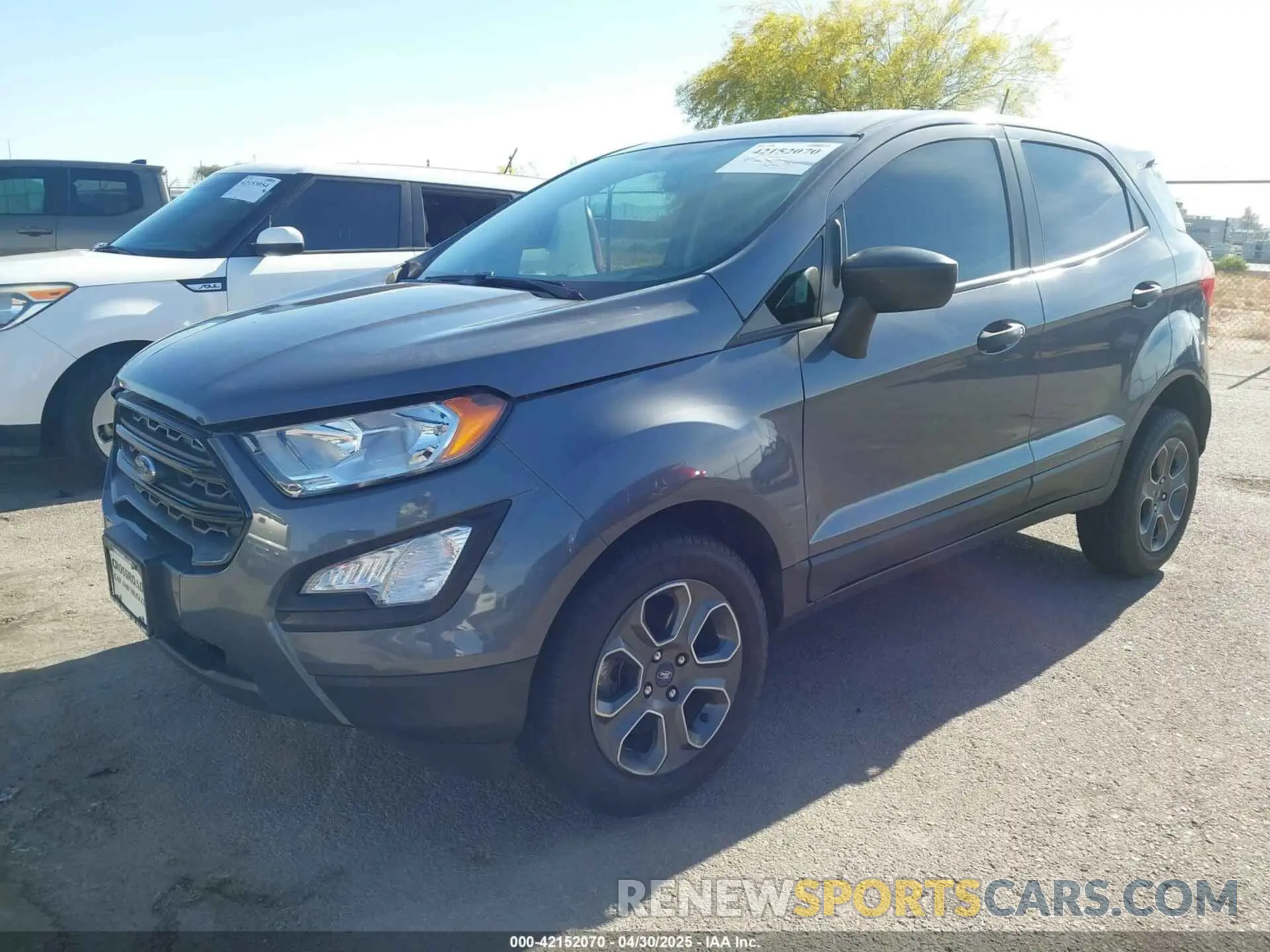 2 Photograph of a damaged car MAJ6S3FL7KC286783 FORD ECOSPORT 2019